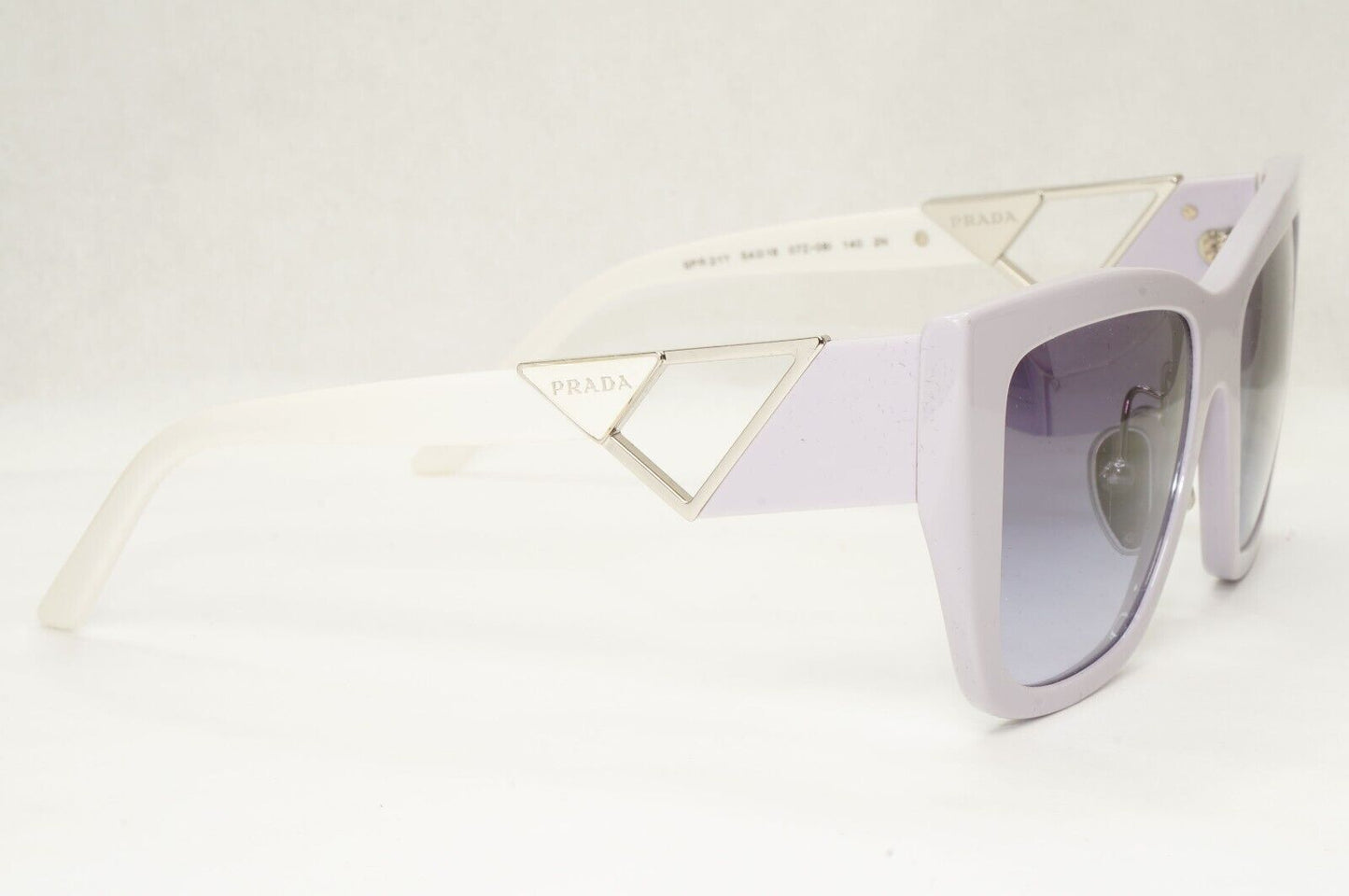 Prada Sunglasses Wisteria Violet Pale Gradient Blue PR21YS SPR 21Y 07Z-08I 54mm