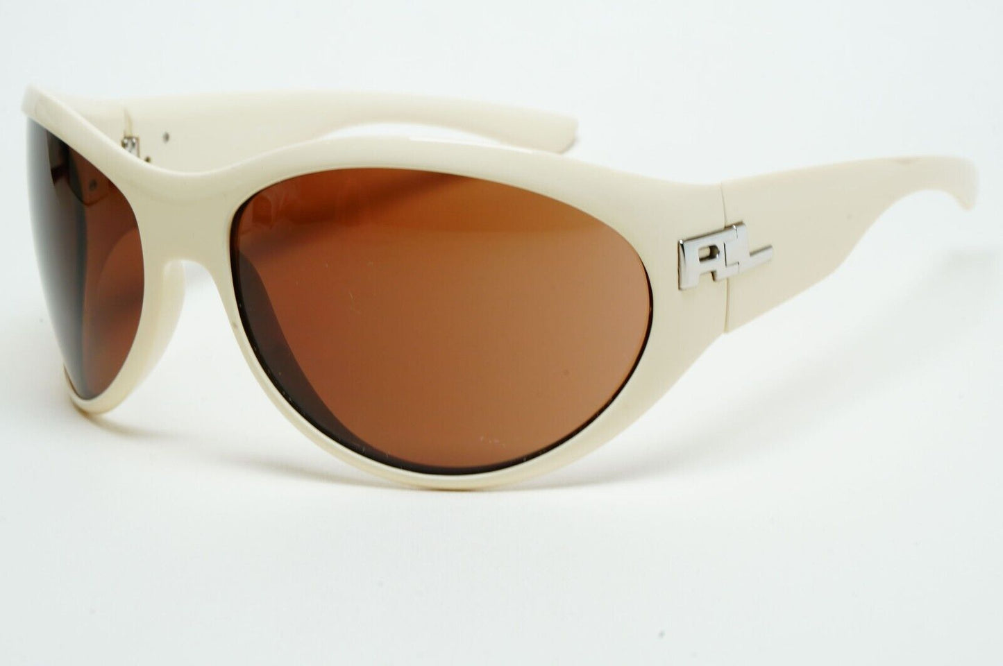 Ralph Lauren Sunglasses 2006 Vintage White Beige Brown RL 906/S BGA 211124
