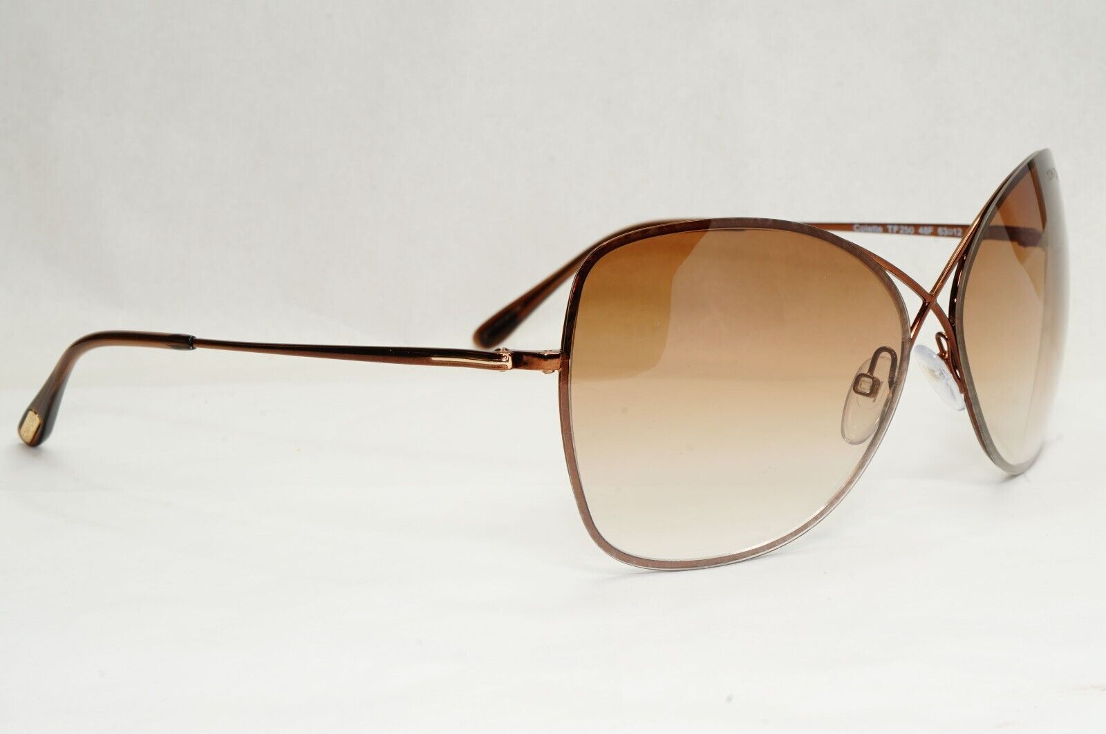 Tom Ford Sunglasses Colette Brown Gradient Bronze FT0250 TF 250 48F 63mm [A]