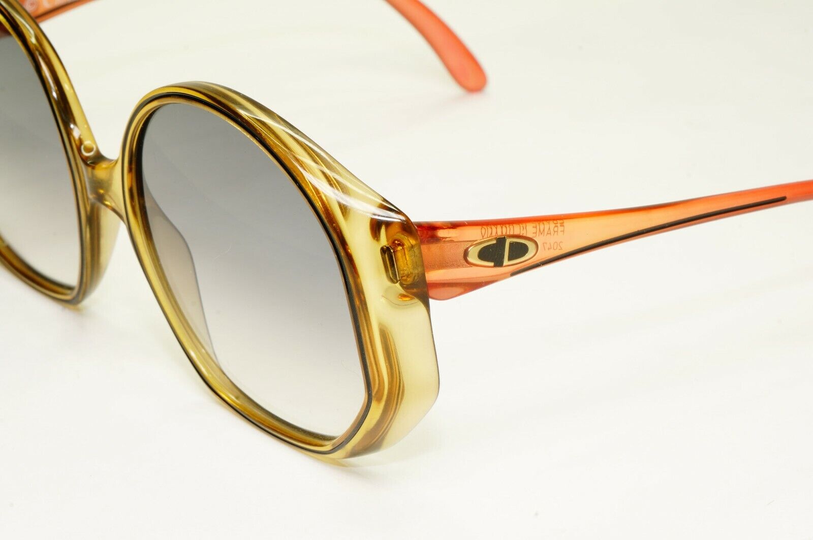 Christian Dior Brown Germany 1990s Womens Vintage Sunglasses 2407 80 36427