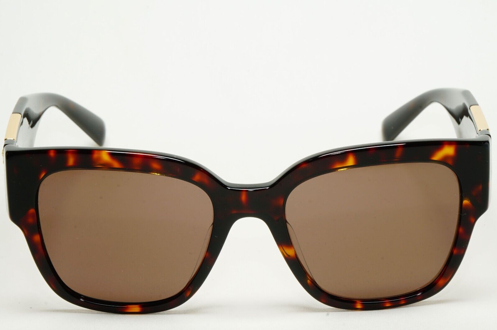Versace Sunglasses Oversized Medusa Brown Tortoise Gold MOD VE 4437-U 108/73