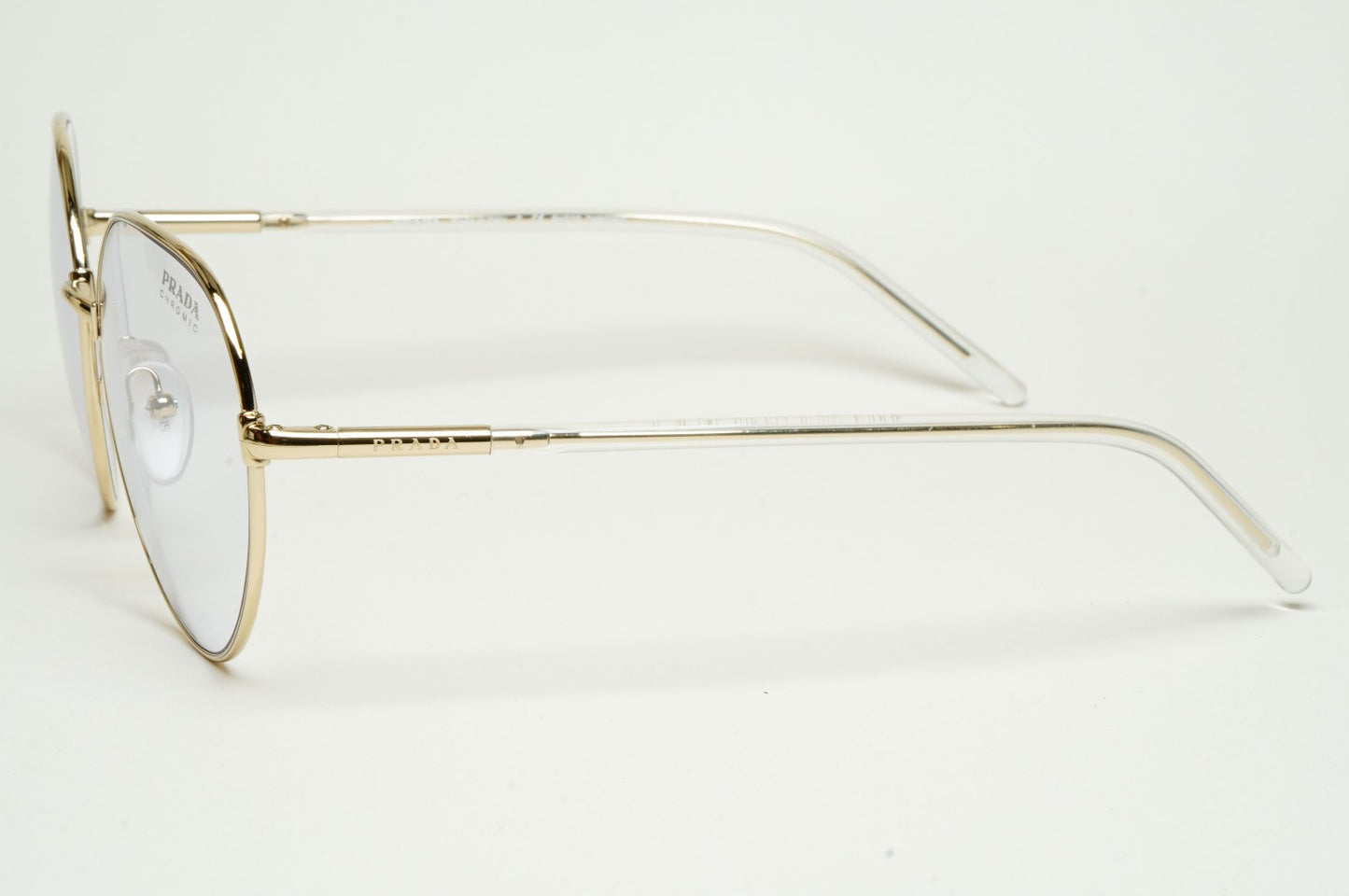 Prada Sunglasses Photochromic Gold Grey Lilac PR65XS SPR 65X ZVN-07D