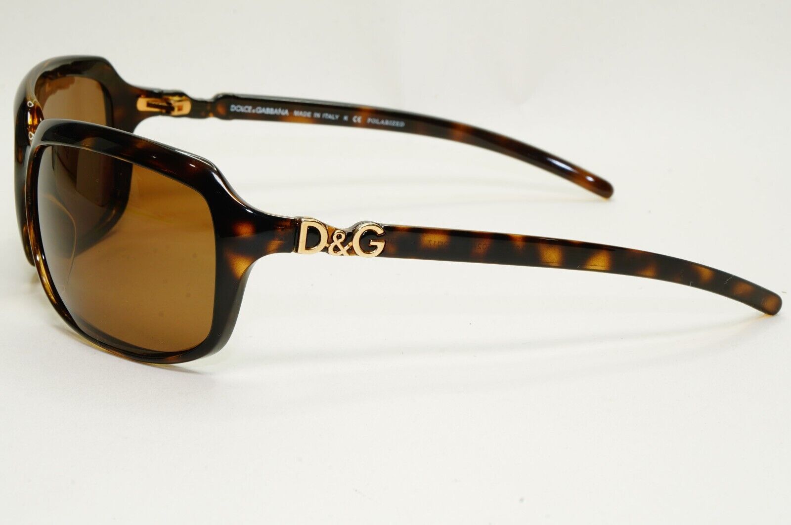 Dolce & Gabbana Sunglasses 2008 Vintage Brown Wrap D&G DD 2192 502/83 031124