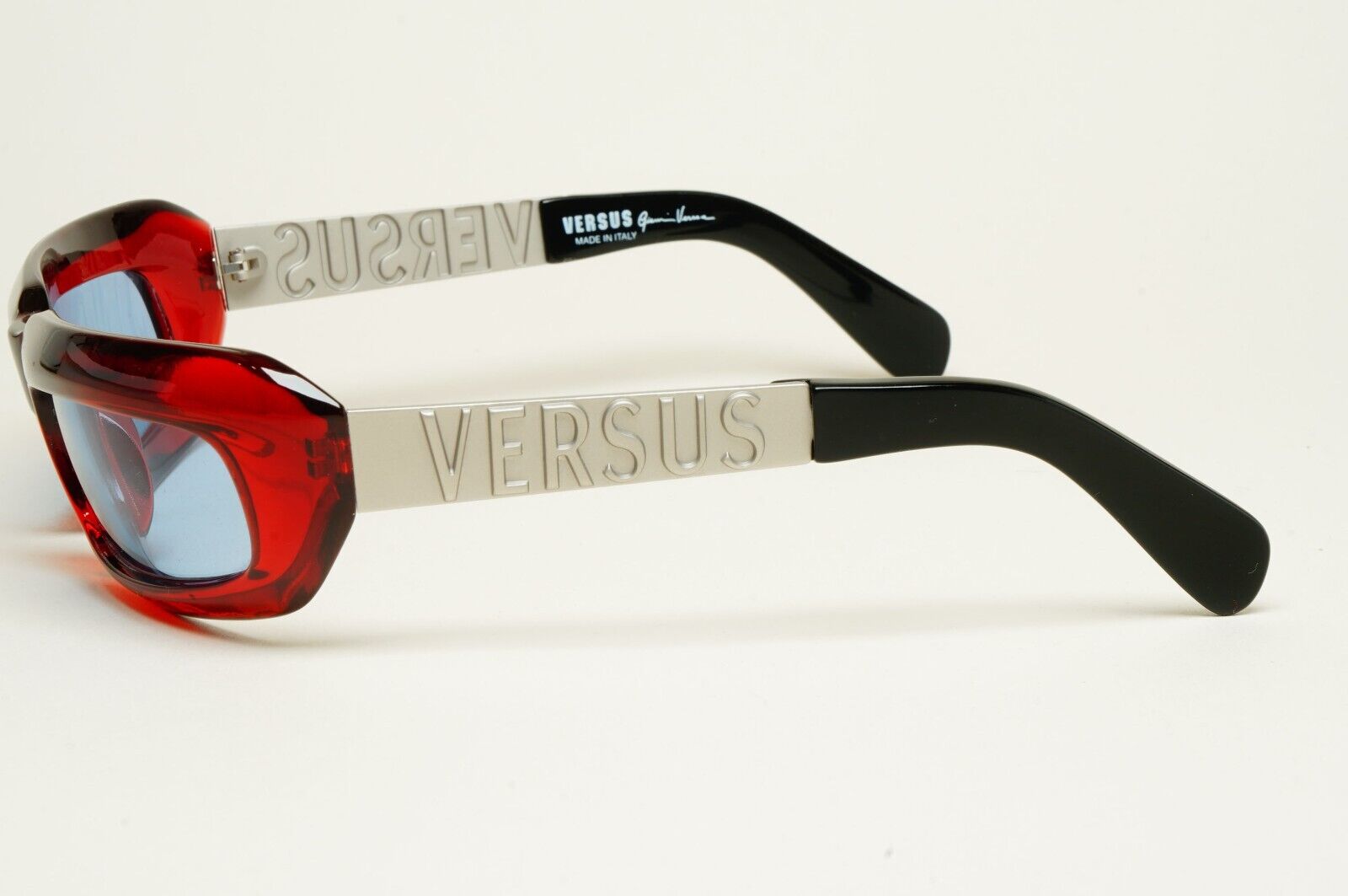 Versus Sunglasses 1996 by Gianni Versace Vintage Dark Red MOD E48/A COL 415