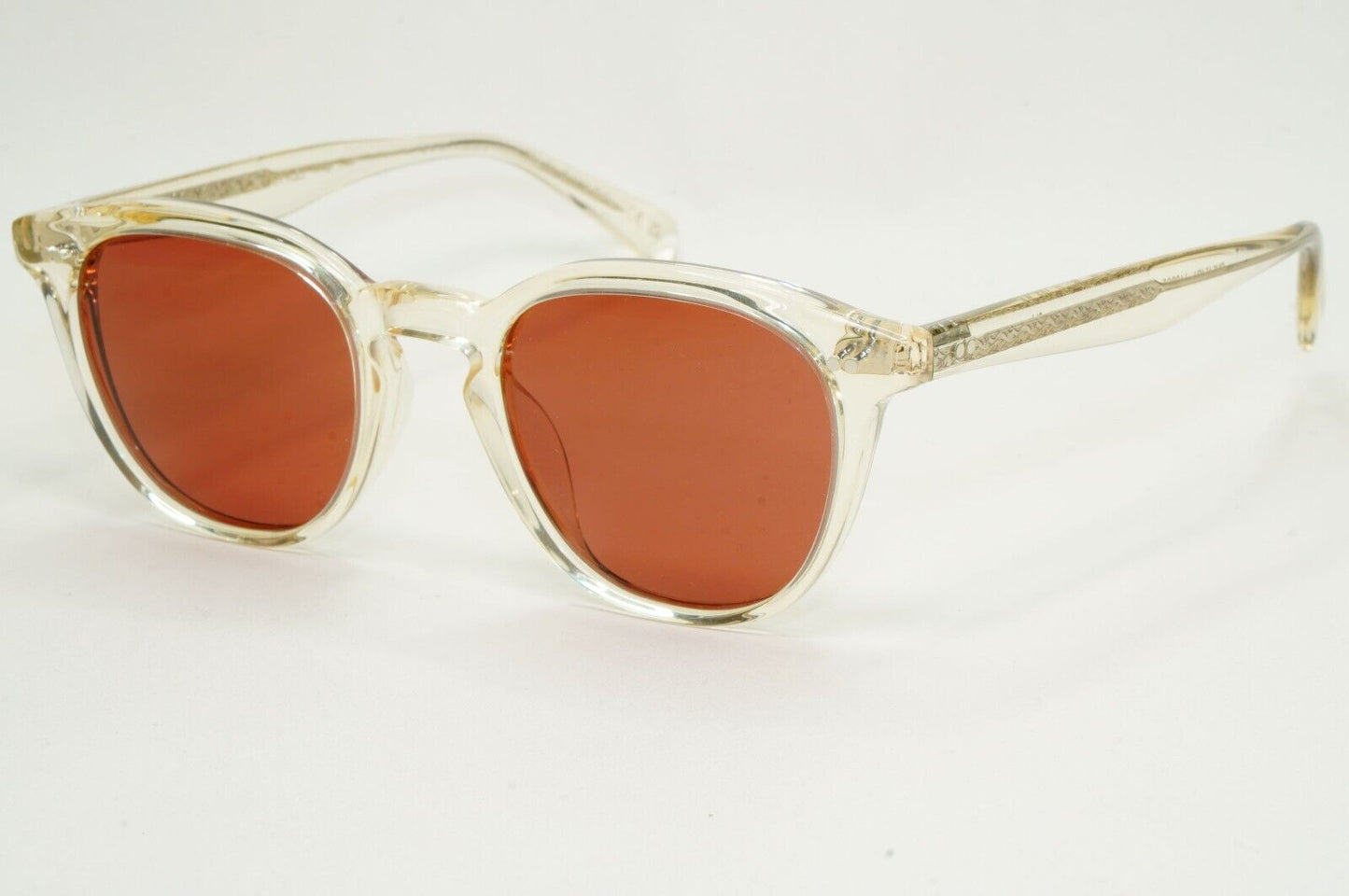 Oliver Peoples Desmon Sunglasses Transparent Yellow Bordo OV 5454SU 1692/C5 48mm