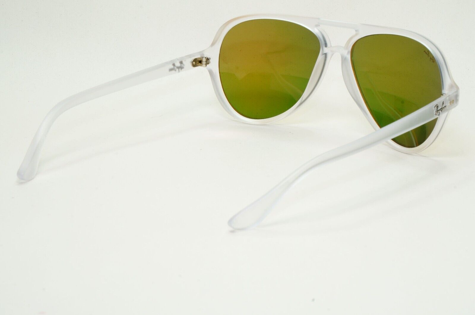 Ray-Ban Sunglasses 2010 Vintage CATS 5000 Transparent Orange RB 4125 646/69 59mm