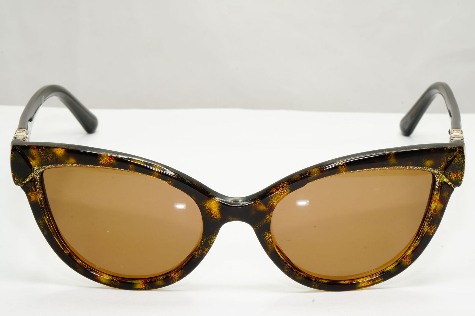Bvlgari 2015 Sunglasses Brown Gold Diamante Cat Eye 8156-B 5353/13 030123