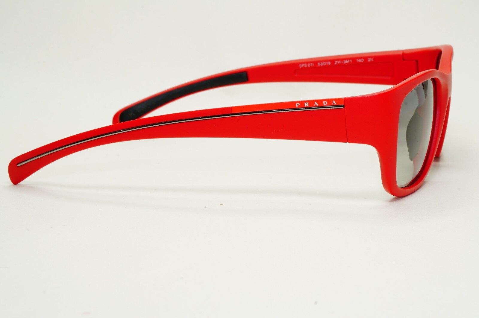 Prada Sunglasses 2007 Vintage Rare Red Square PS07IS SPS 07I ZVI-3M1 53mm 270924