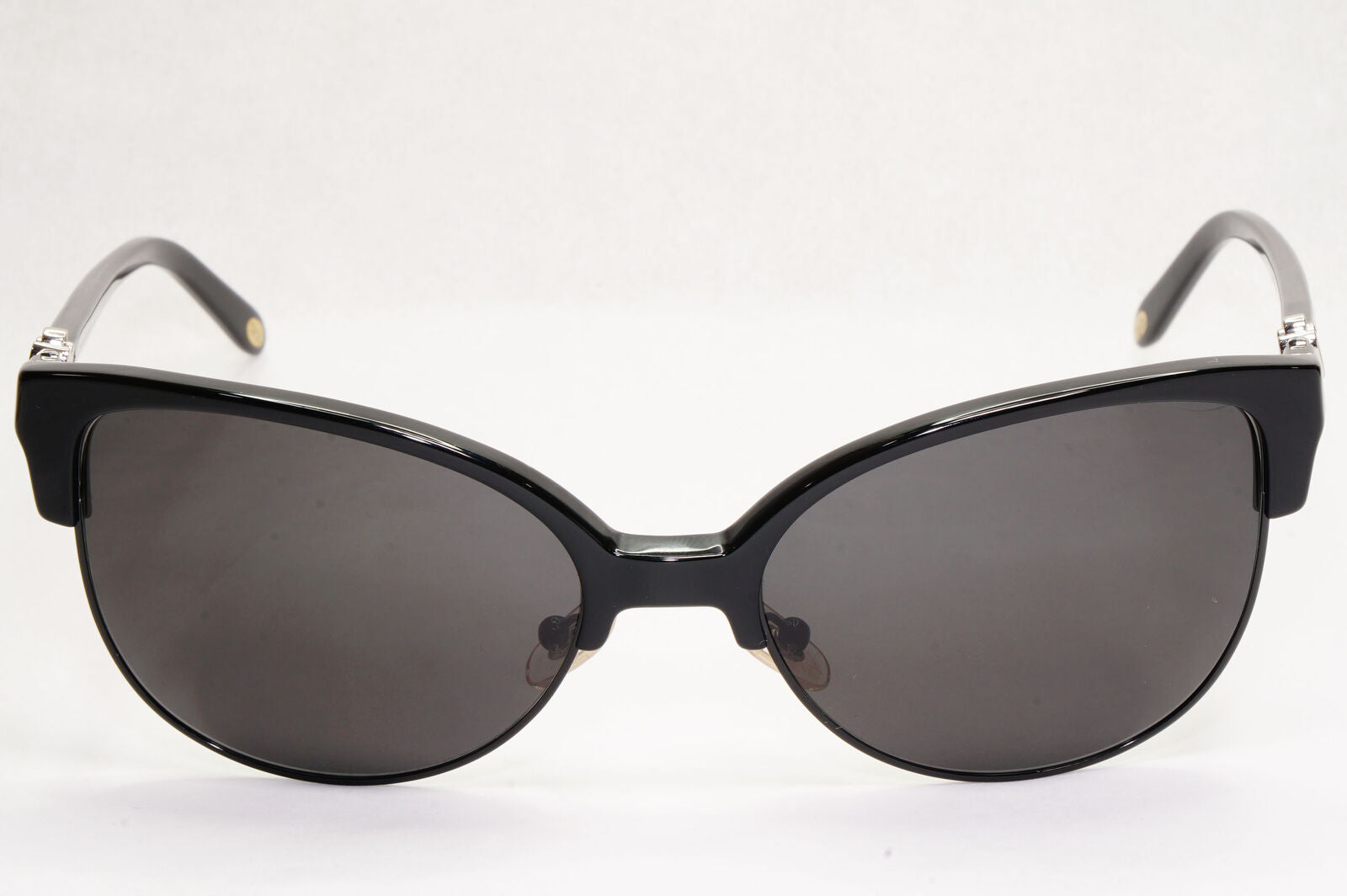 Tiffany & Co. Sunglasses 2014 Vintage Black Silver Locks TF 4080 8001/4U 141223