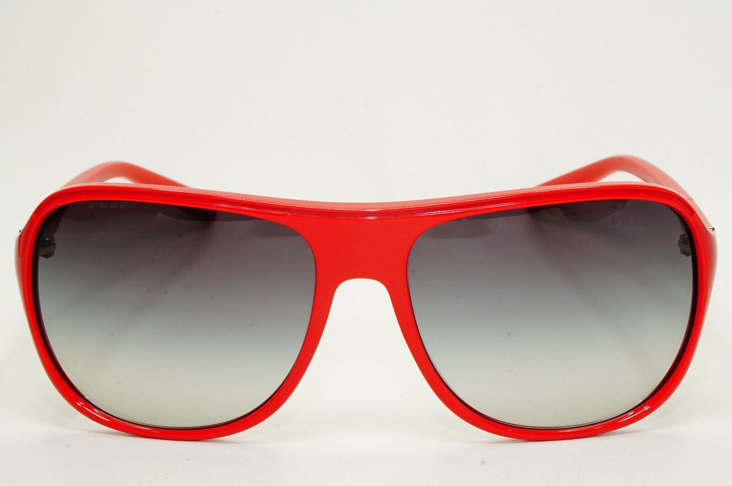 Prada Sunglasses 2011 Vintage Red Grey Navigator PR15MS SPR 15M 0BU-3M1 061024