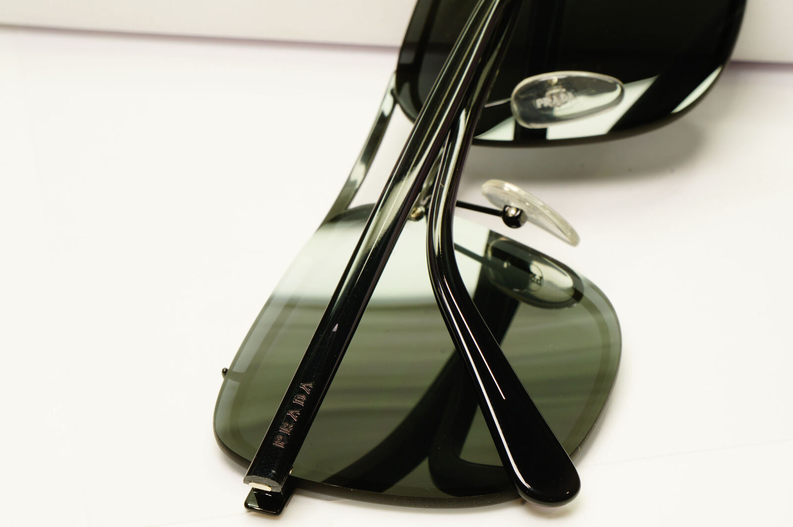 Prada Black Conceptual Sunglasses Runway Mens Square SPR 59U PR59US 1AB-5S0