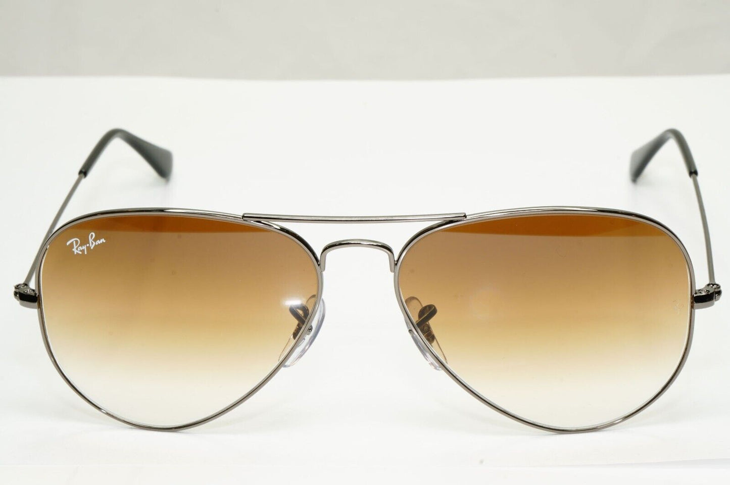 Ray-Ban Sunglasses Aviator Gunmetal Brown Gradient RB 3025 Aviator 004/51 58mm