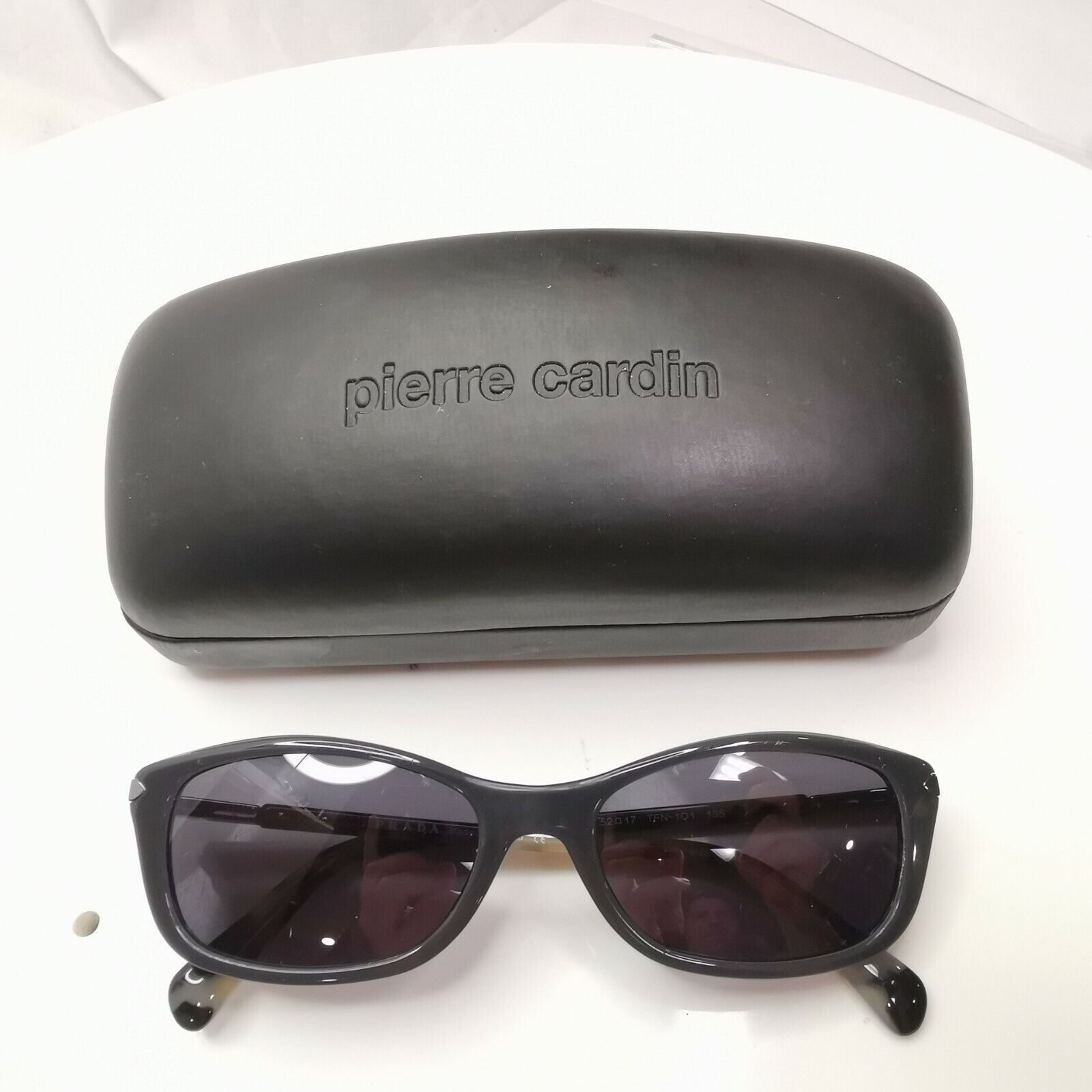 Authentic PRADA Womens Vintage Sunglasses Grey HAVANA VPR 04P TFN-101 27735