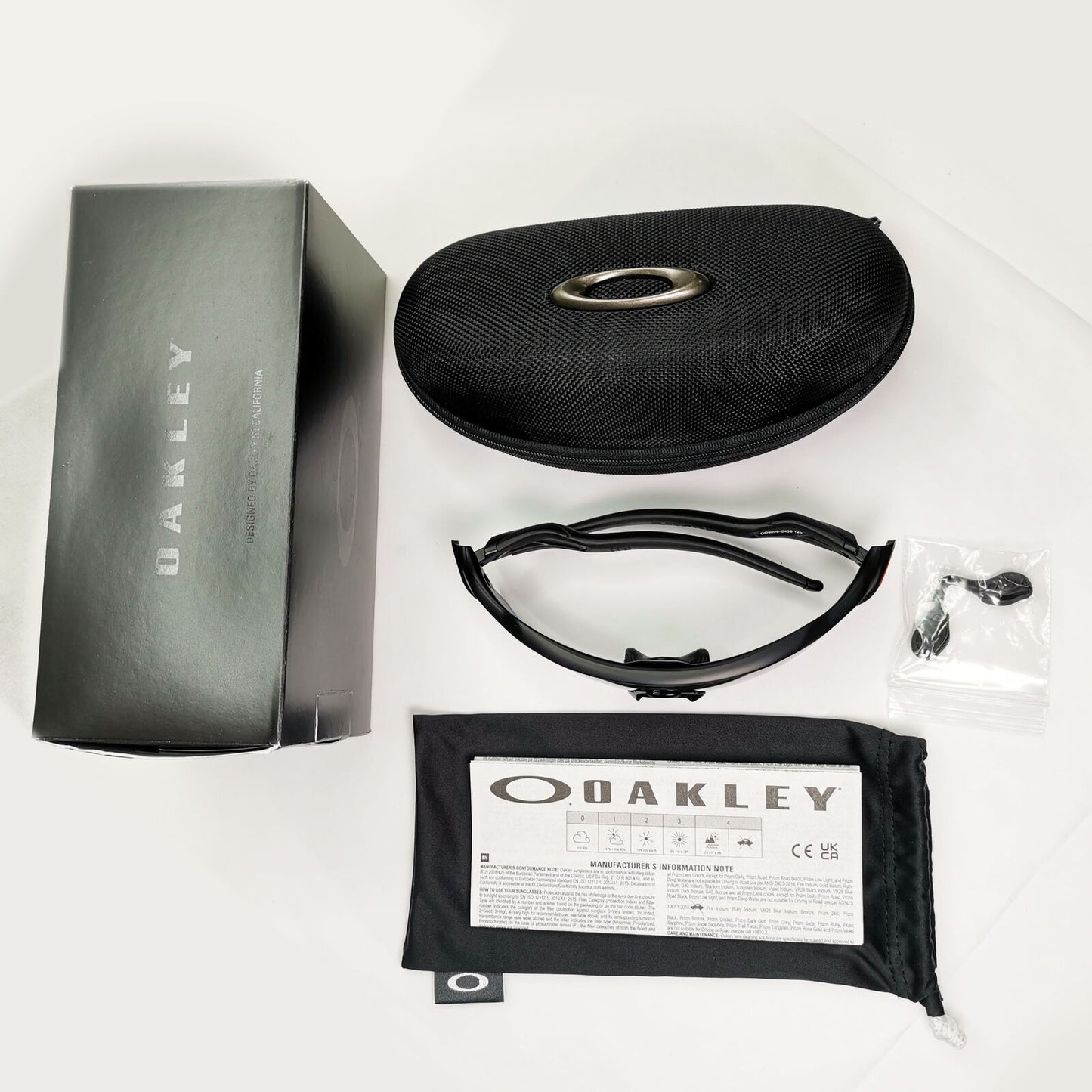 Oakley Radar EV Path Sunglasses Shield Visor Black Wrap OO 9208 C4