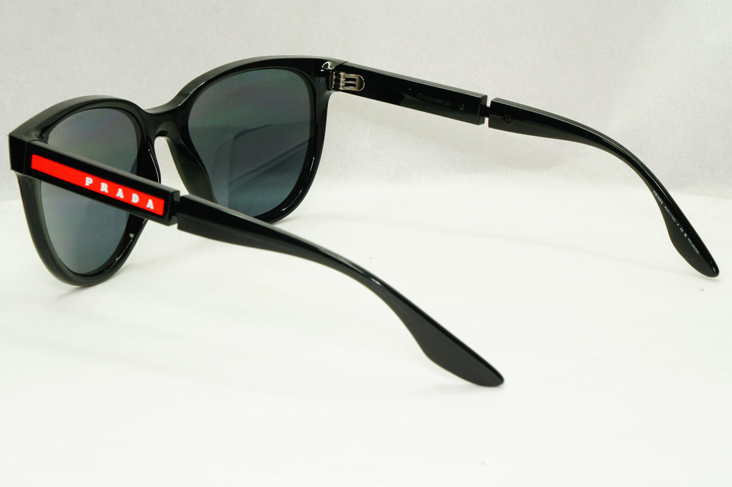 Prada Sunglasses Polarized Black Sunglasses Square PS05XS SPS 05X DG0-02G 54mm