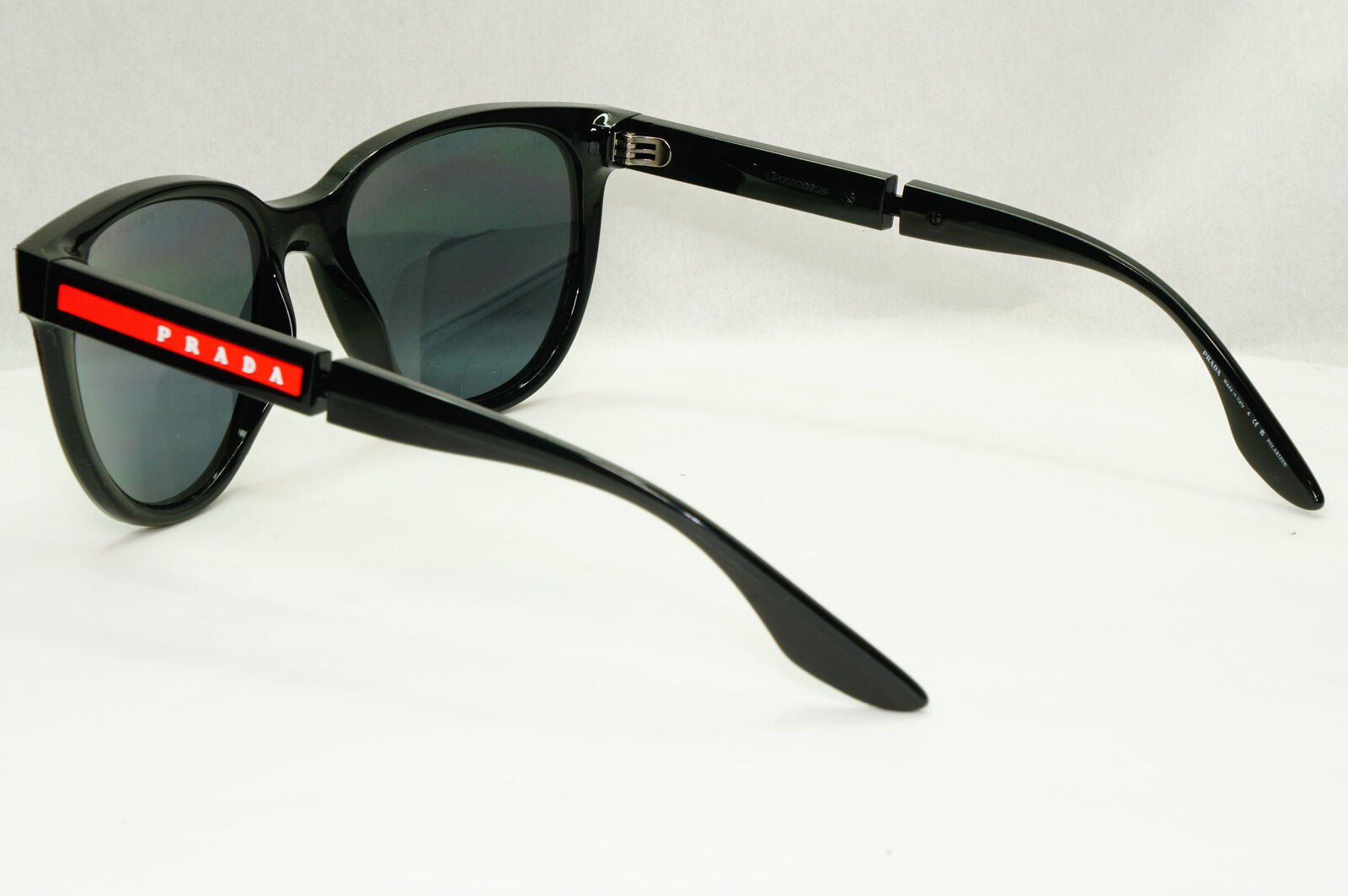 Prada Sunglasses Polarized Black Sunglasses Square PS05XS SPS 05X DG0-02G 54mm