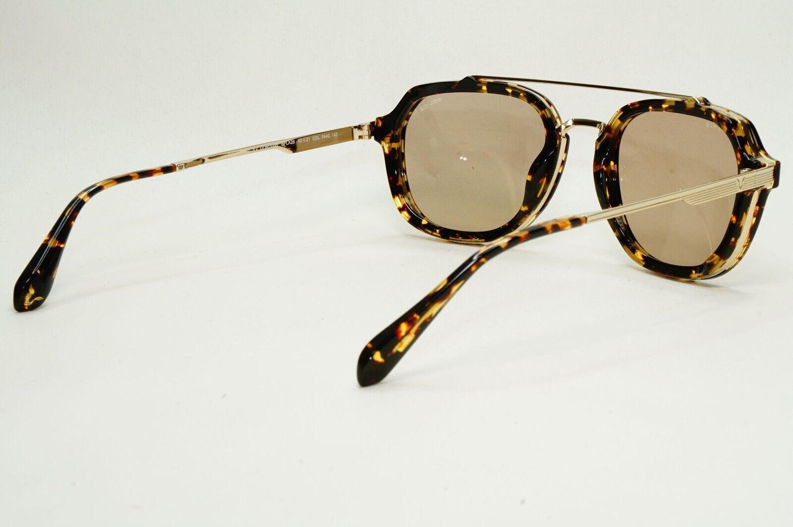Police Lewis Hamilton F1 Sunglasses Brown Gold 52mm 05 SPL A26 COL 594G B 270924