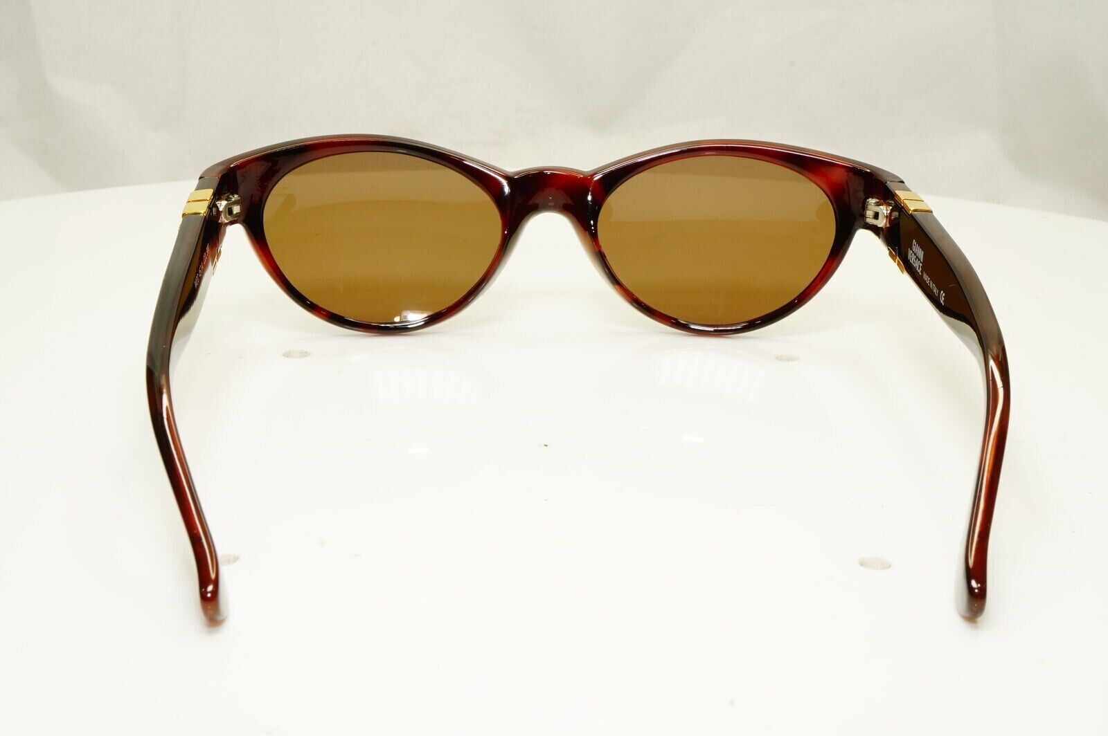 Gianni Versace 1996 Unisex Vintage Gold Medusa Sunglasses MOD 457/A COL 900