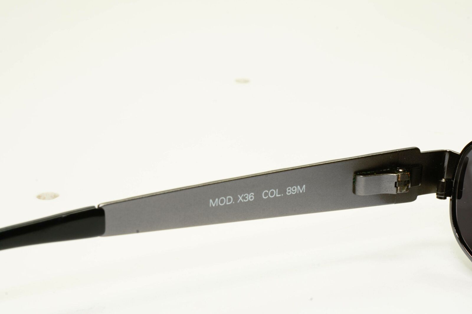 Gianni Versace 1996 Vintage Gunmetal Medusa Metal Sunglasses MOD X36 COL 89M