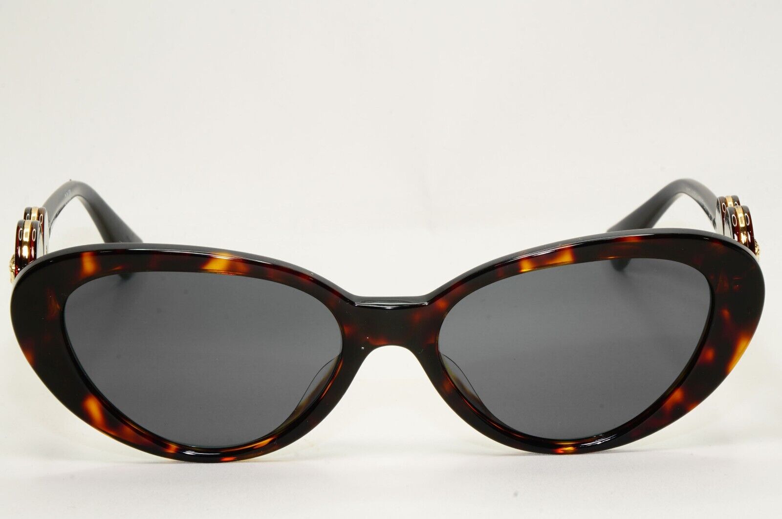 Versace Sunglasses Cat Eye Medusa Havana Brown Grey MOD VE 4433-U 108/87 54mm