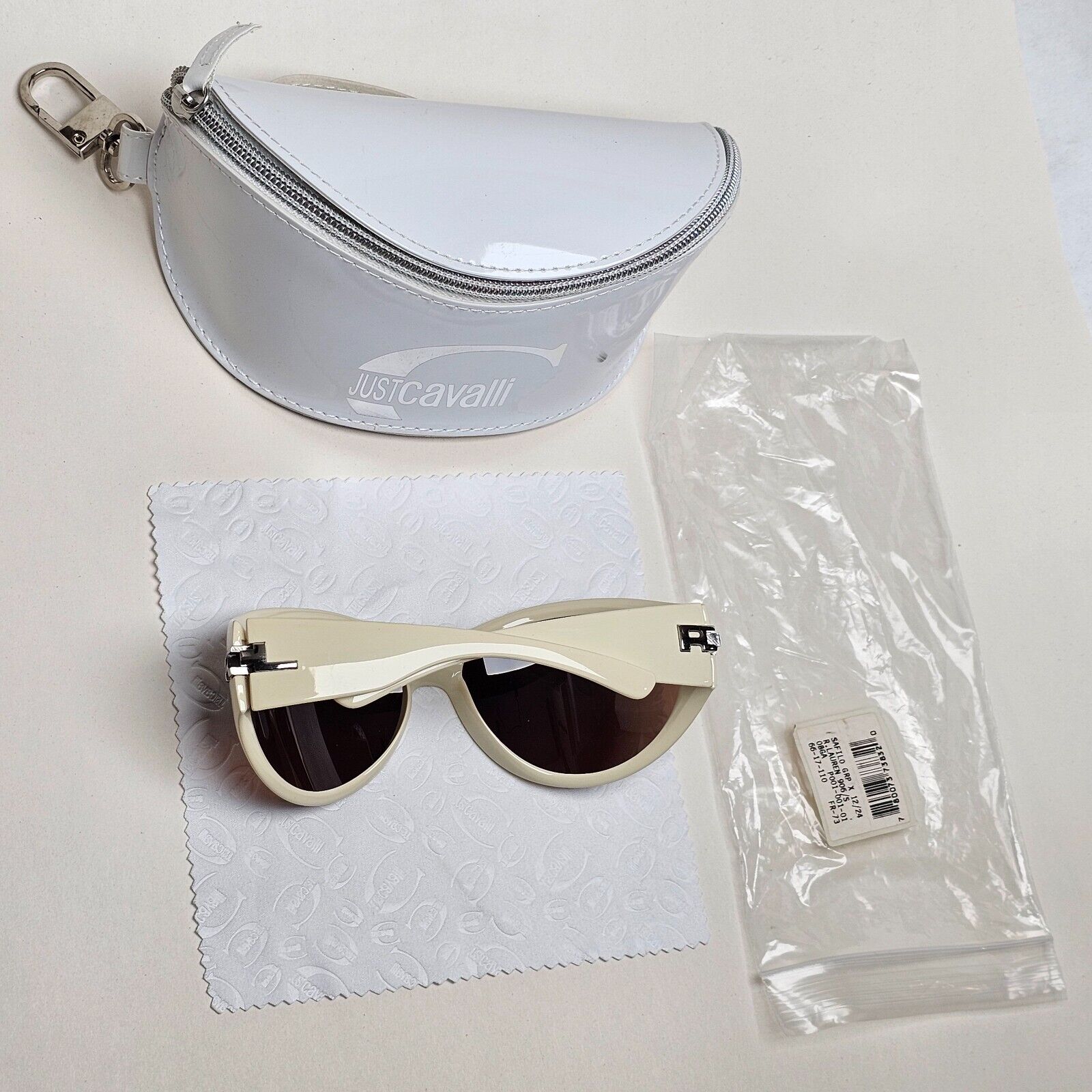 Ralph Lauren Sunglasses 2006 Vintage White Beige Brown RL 906/S BGA 211124