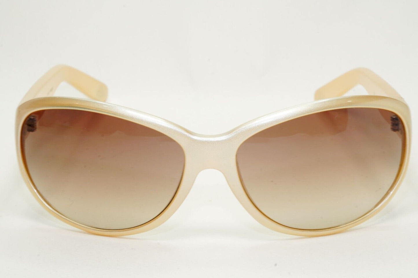 Calvin Klein Sunglasses 2005 Vintage Beige Brown Gradient Wrap 3054S 271 121124