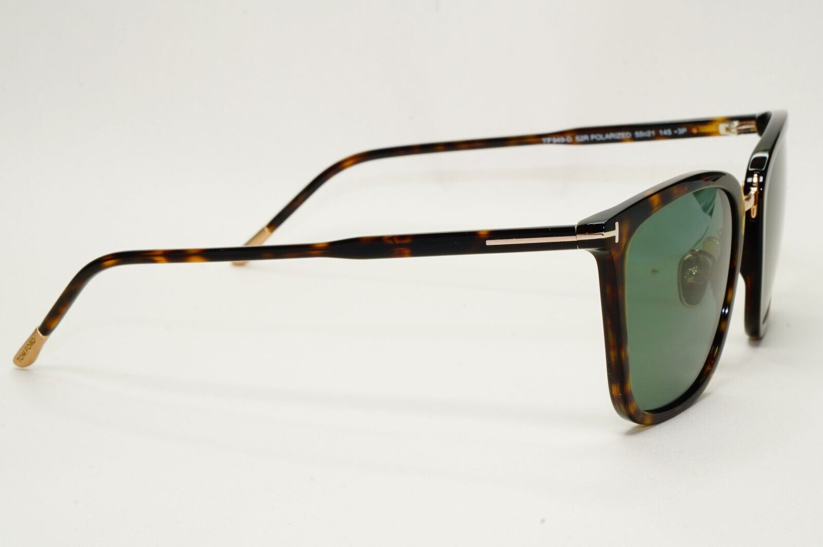 Tom Ford Sunglasses Polarised Brown Tortoiseshell Green FT0949-D TF 949-D 52R