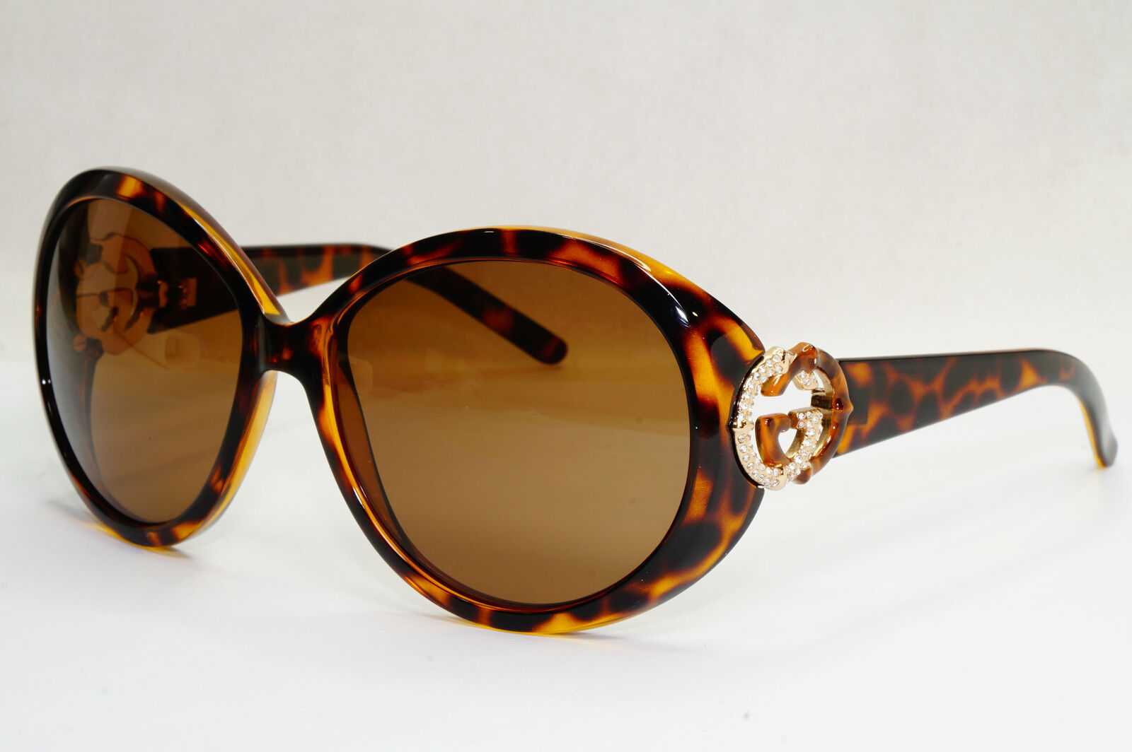 Gucci Sunglasses 2009 Vintage Brown Tortoise Gold Large GG 3069/S V08CC 180224