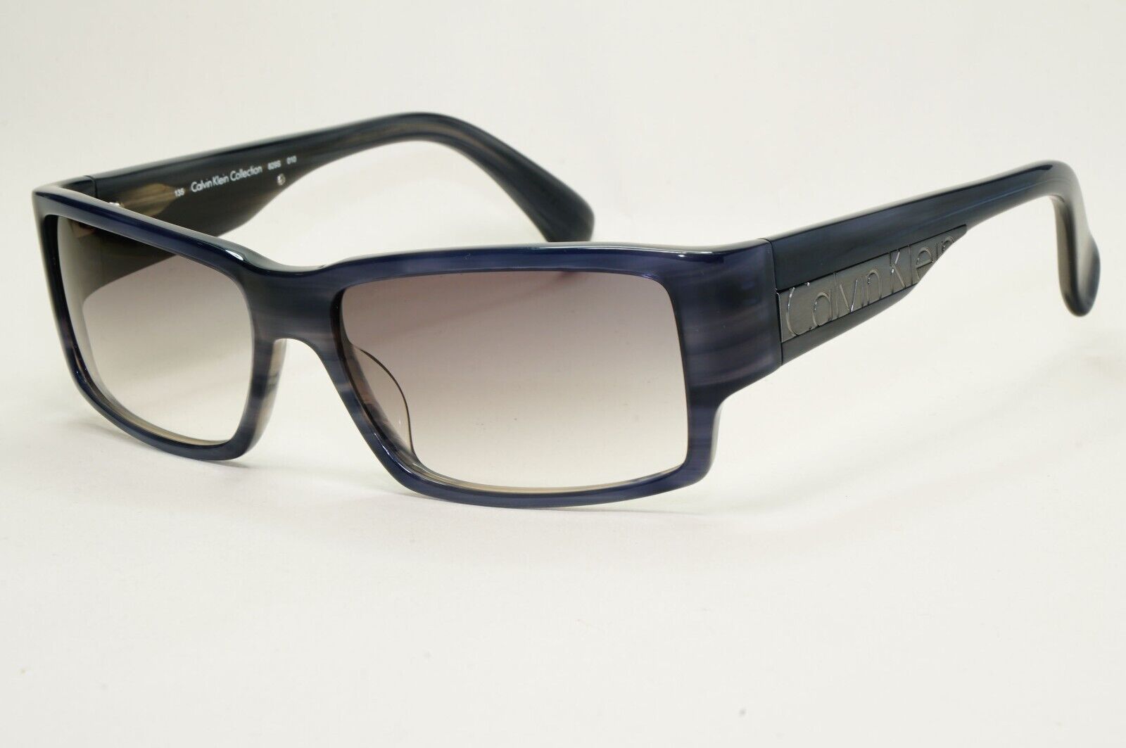 Calvin Klein Sunglasses 2005 Vintage Blue Grey Gradient Square 829S 010 121124