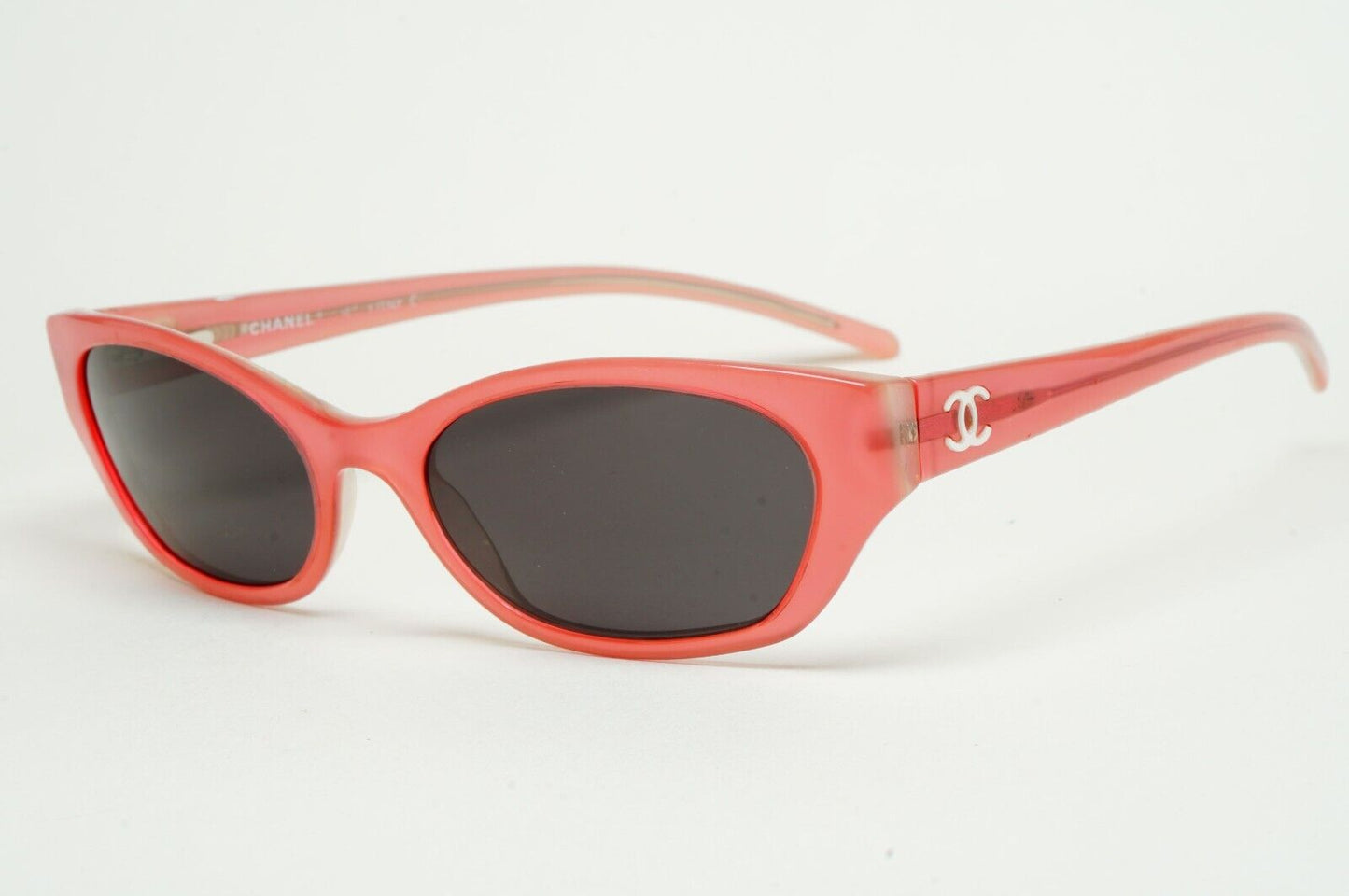 Chanel Sunglasses 2008 Vintage Pink Mother of Pearl Black 5075-H c.709/11 050225