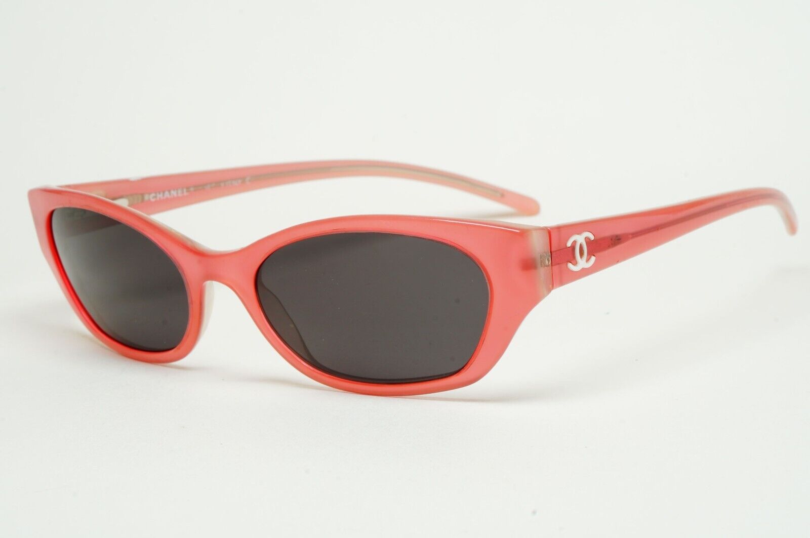 Chanel Sunglasses 2008 Vintage Pink Mother of Pearl Black 5075-H c.709/11 050225