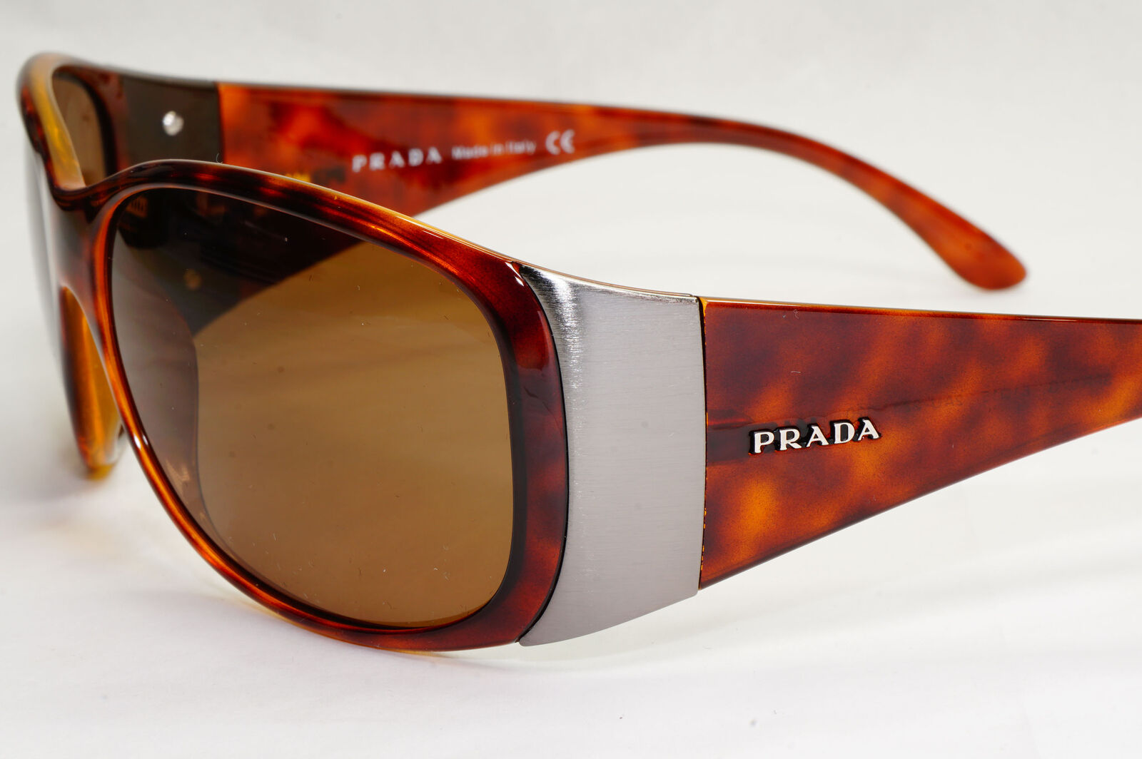 Prada Sunglasses 2005 Vintage Brown Tortoiseshell PR07GS SPR 07G 2AU-2Z1 060324