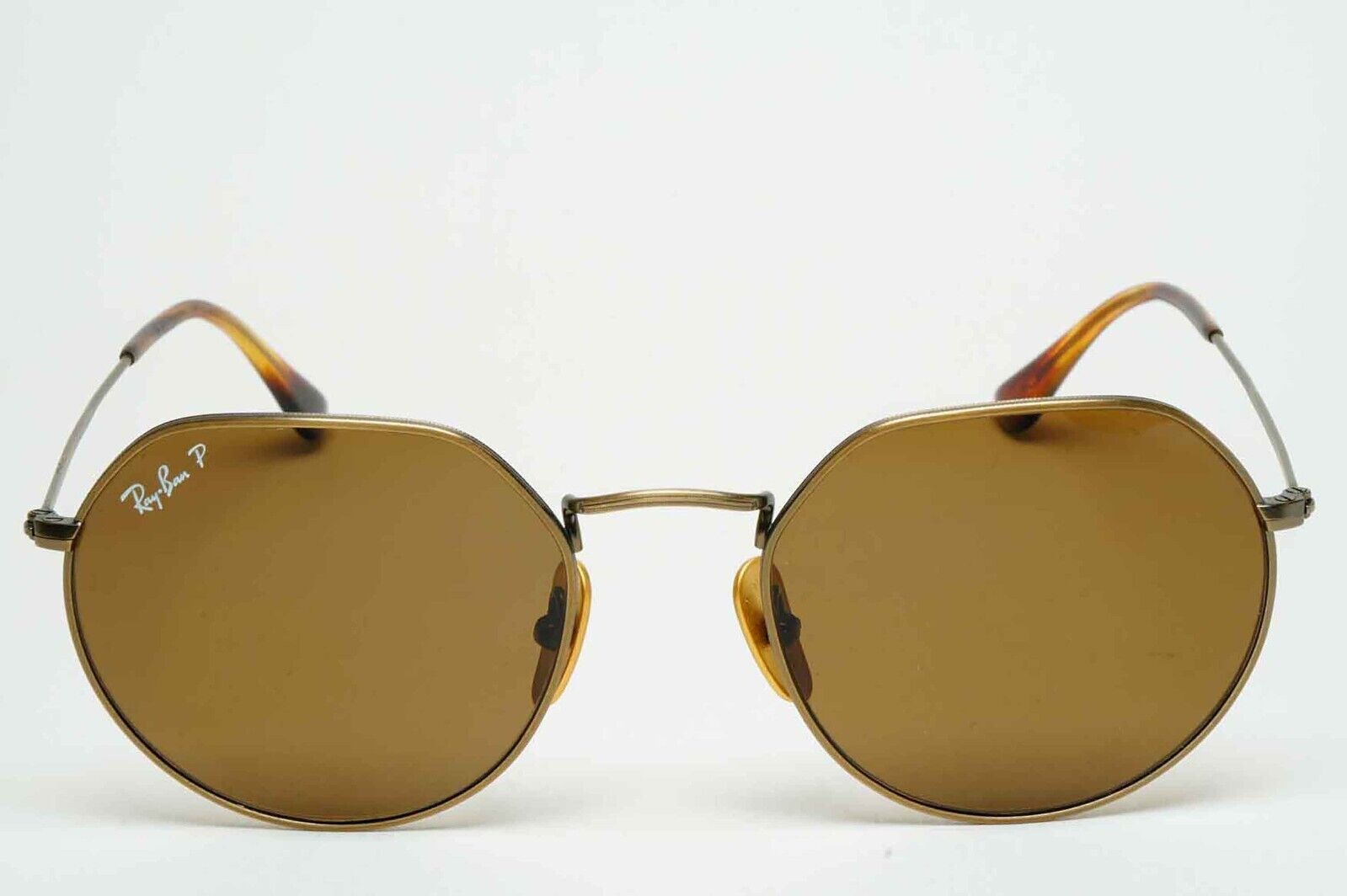 Ray-Ban Sunglasses Jack Titanium Polarised Bronze Brown RB 8165 9207/57 53mm