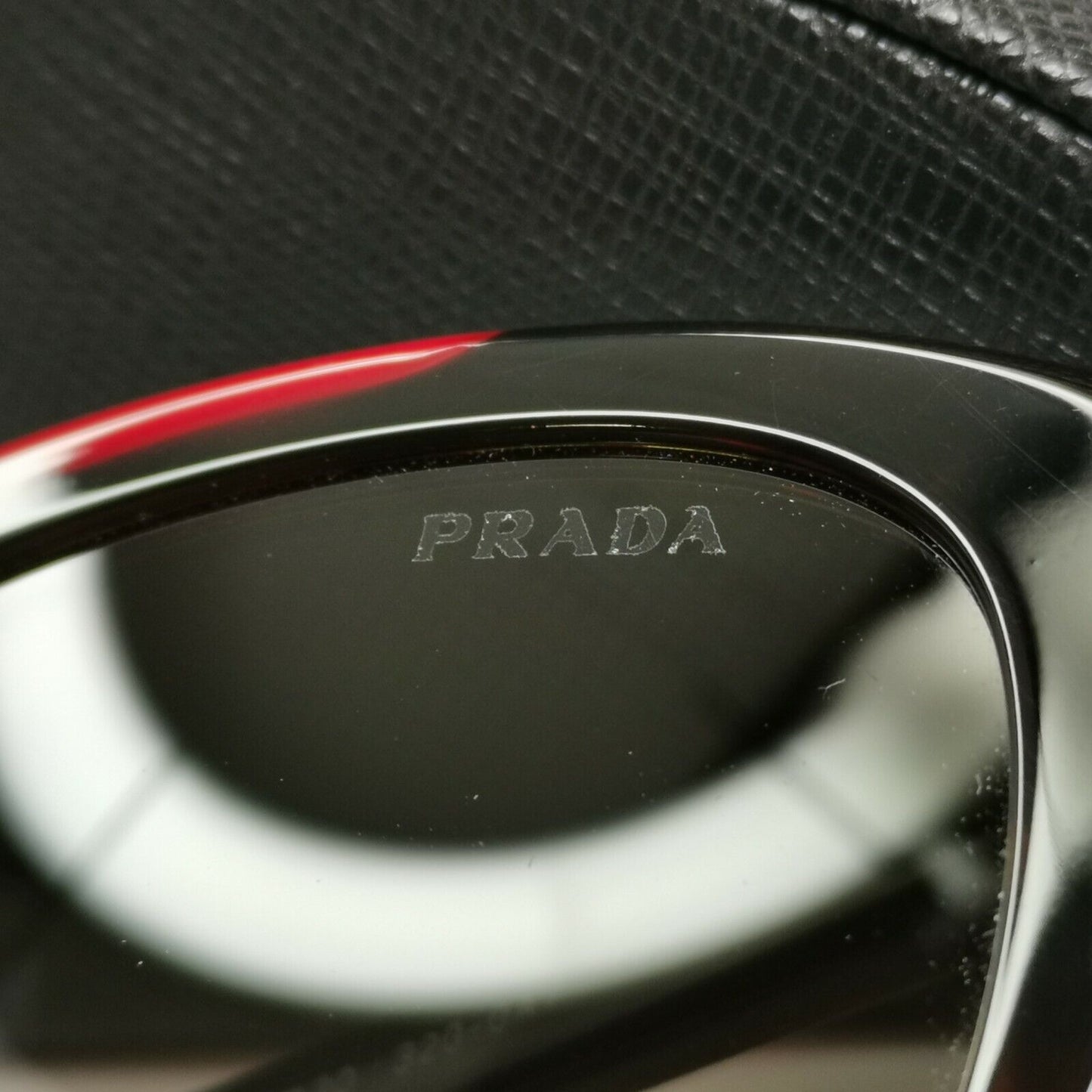 Prada Brown Red Tortoise Shell Womens Sunglasses Ultravox SPR 02V F 320-0A7