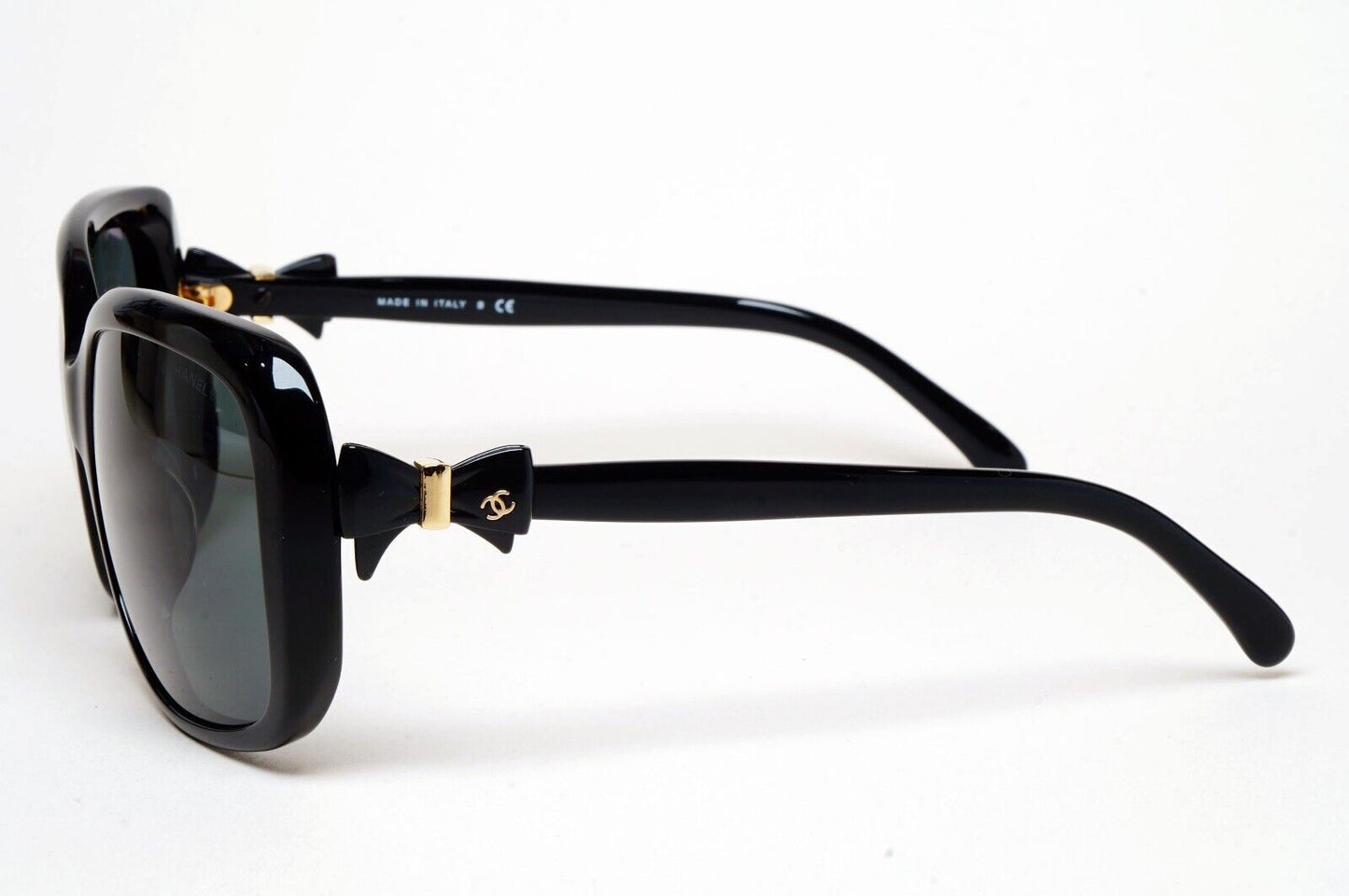 Chanel Sunglasses 2011 Bows Vintage Black Square 5171-A c.888/3F 220125