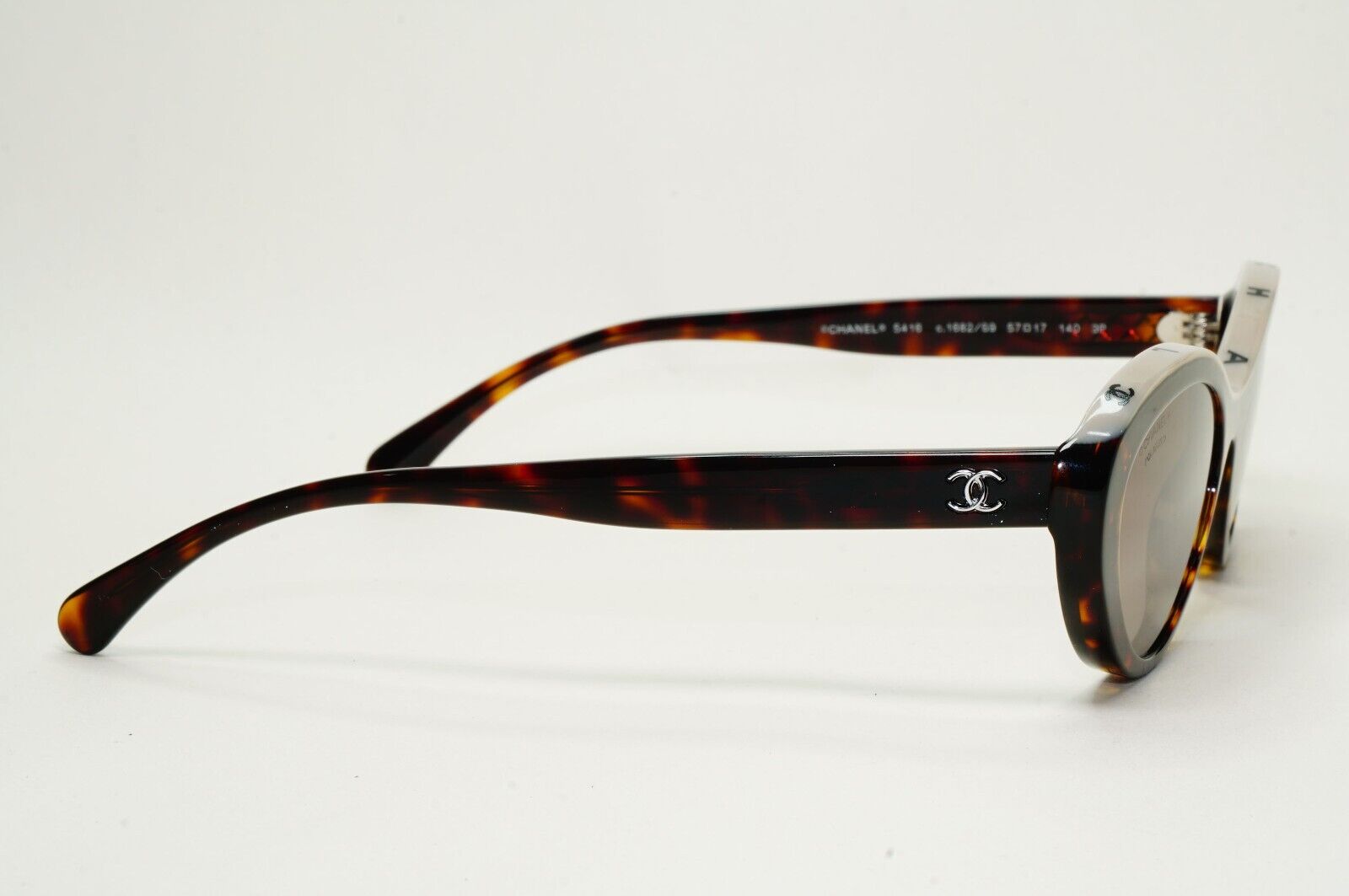 Chanel Sunglasses Polarised Letters Brown Tortoise Beige 5416 c.1682/S9 57mm