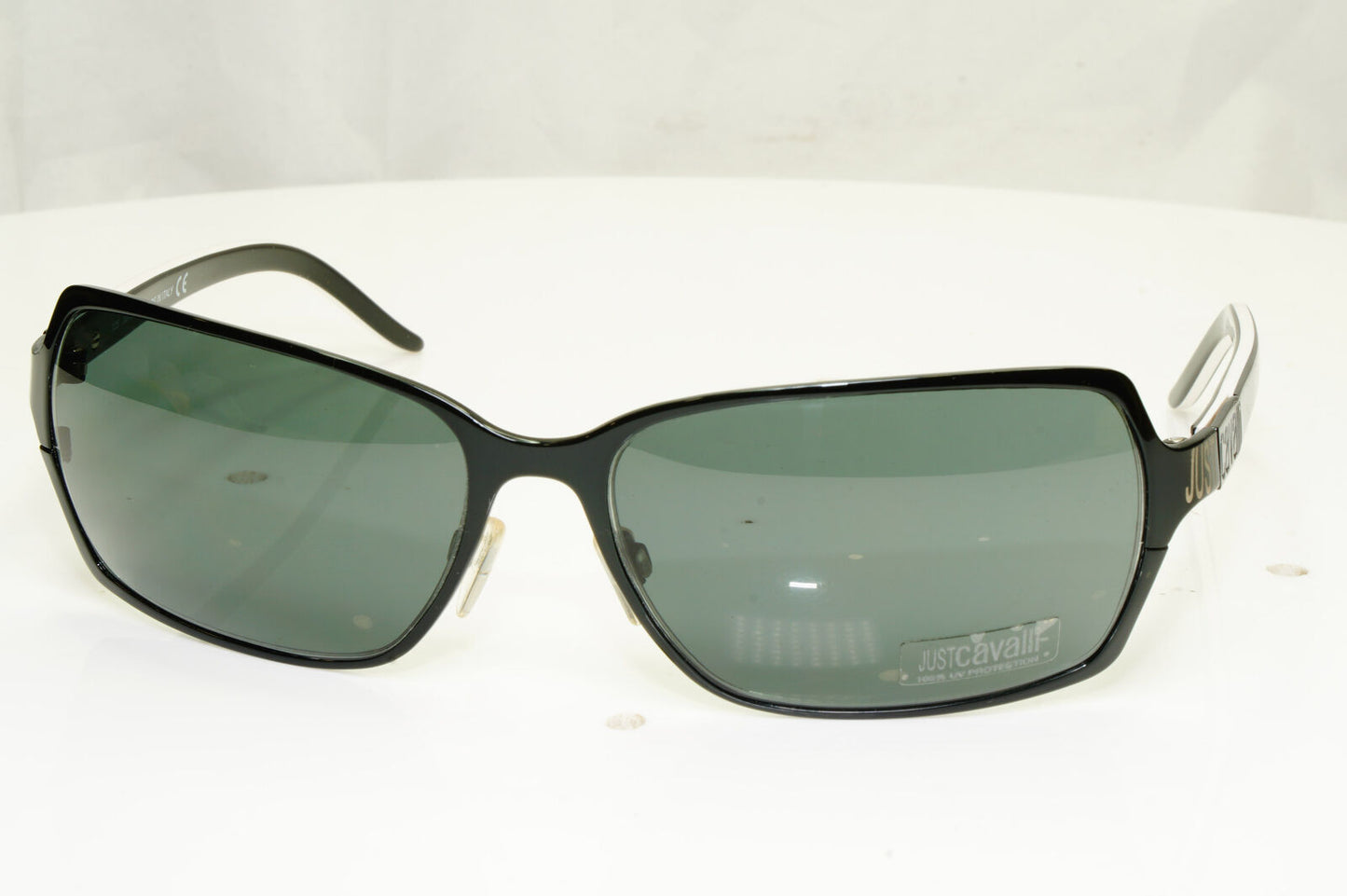 Authentic Just Cavalli Mens Womens Vintage Sunglasses Black JC 6S B5 270721