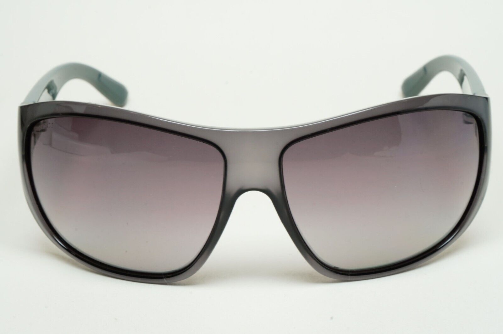 Gucci Sunglasses 2006 Vintage Grey Wrap Green GG 1632/S MFBN3 100225