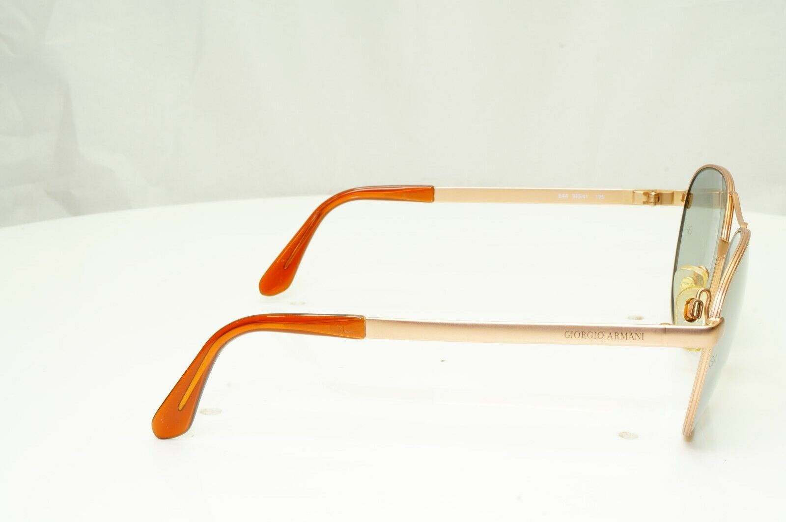 Authentic Giorgio Armani 1997 Vintage Sunglasses Gold Metal Men Women 644 925/41
