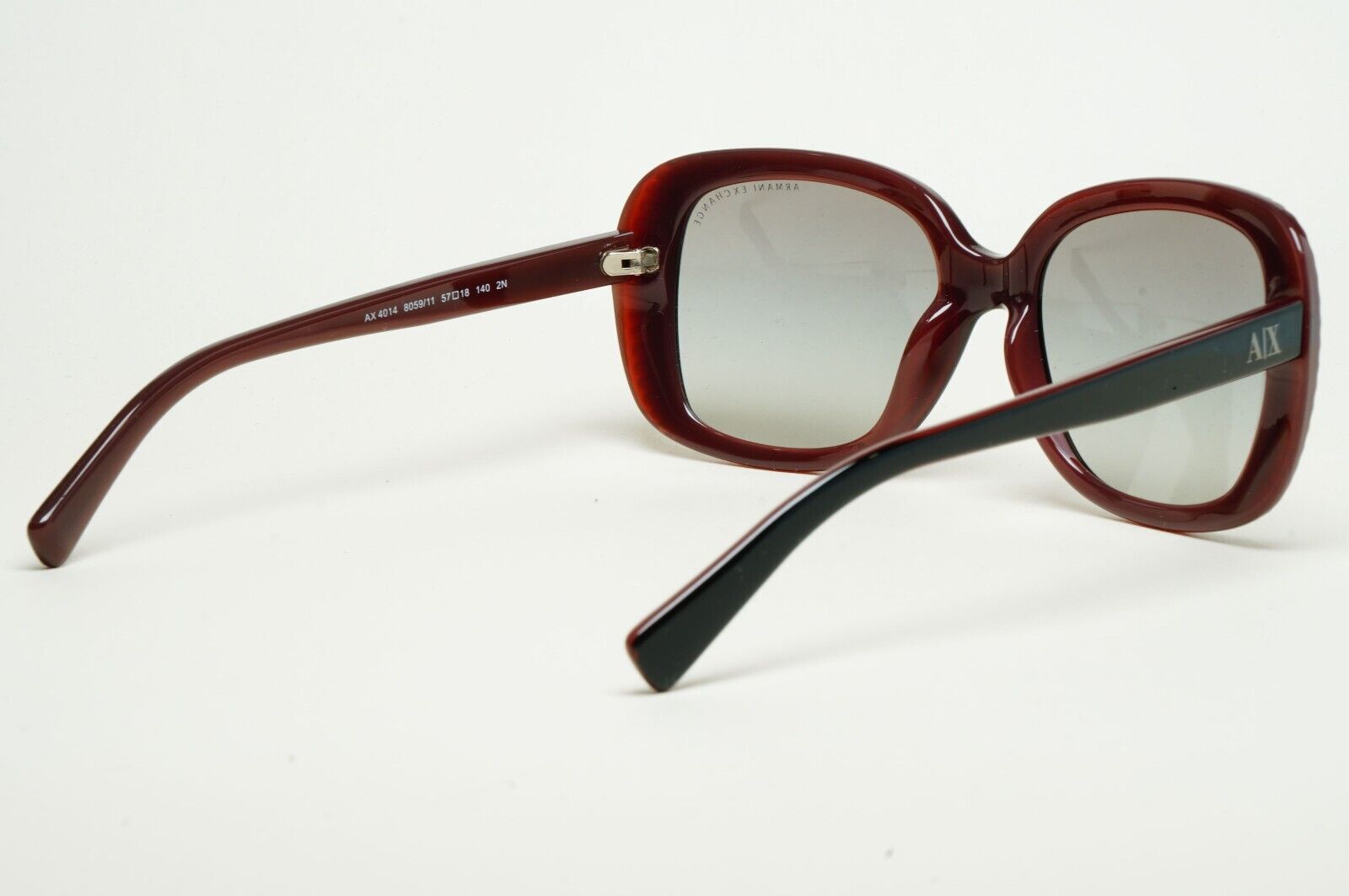 Armani Exchange Sunglasses 2015 Black Grey Square AX 4014 8059/11 221124