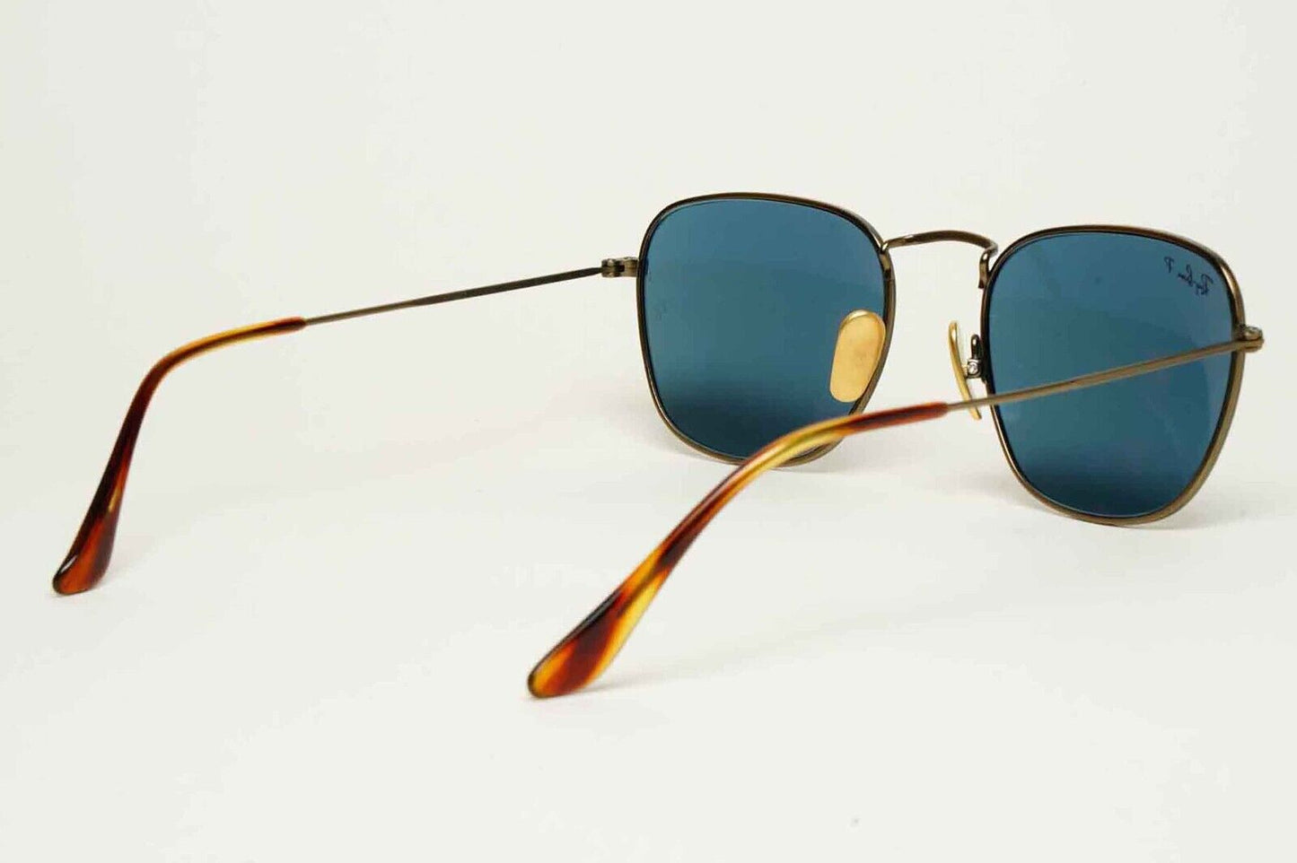 Ray-Ban Sunglasses Frank Titanium Polarised Bronze Blue RB 8157 9207/T0 51mm