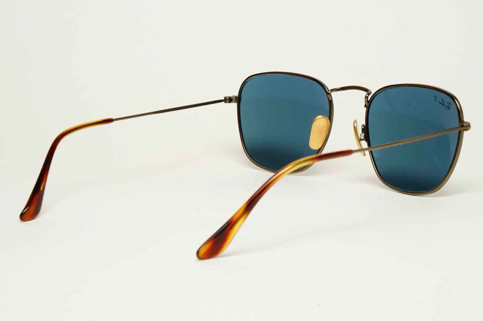 Ray-Ban Sunglasses Frank Titanium Polarised Bronze Blue RB 8157 9207/T0 51mm