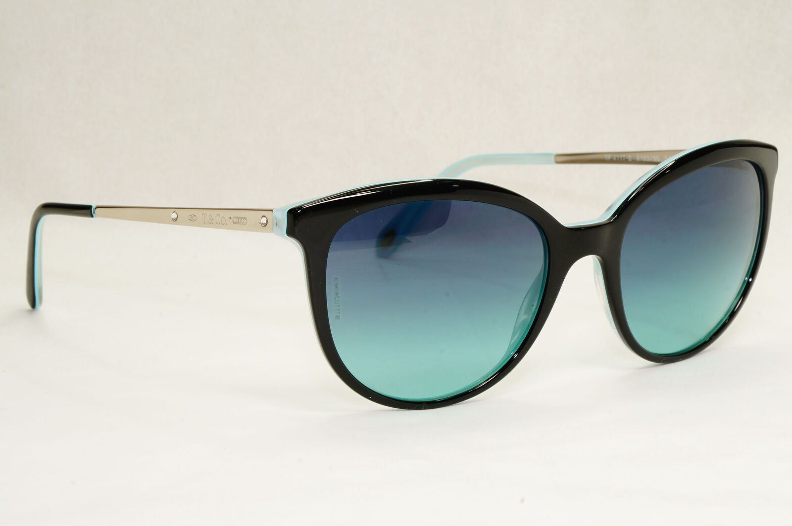 Tiffany & Co Sunglasses 2016 Black Blue Gradient TF 4117-B 8193/9S 180124