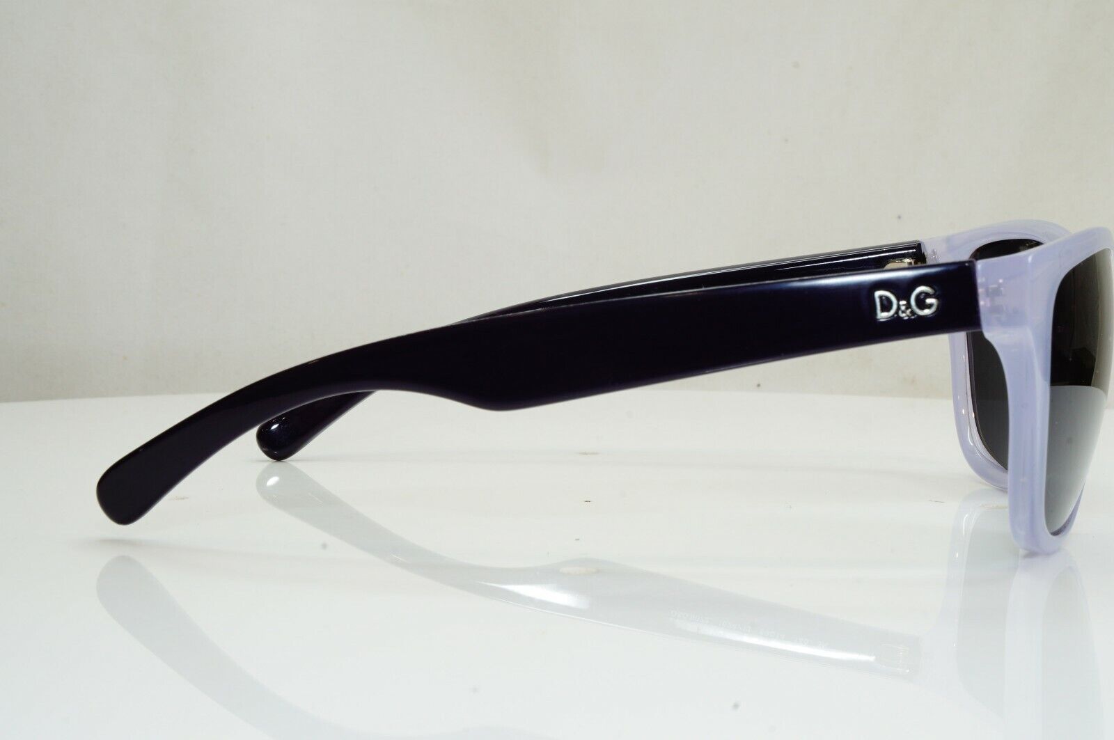 Dolce & Gabbana Ice Grey Purple Womens Sunglasses Square D&G 8072 1634/13 28475