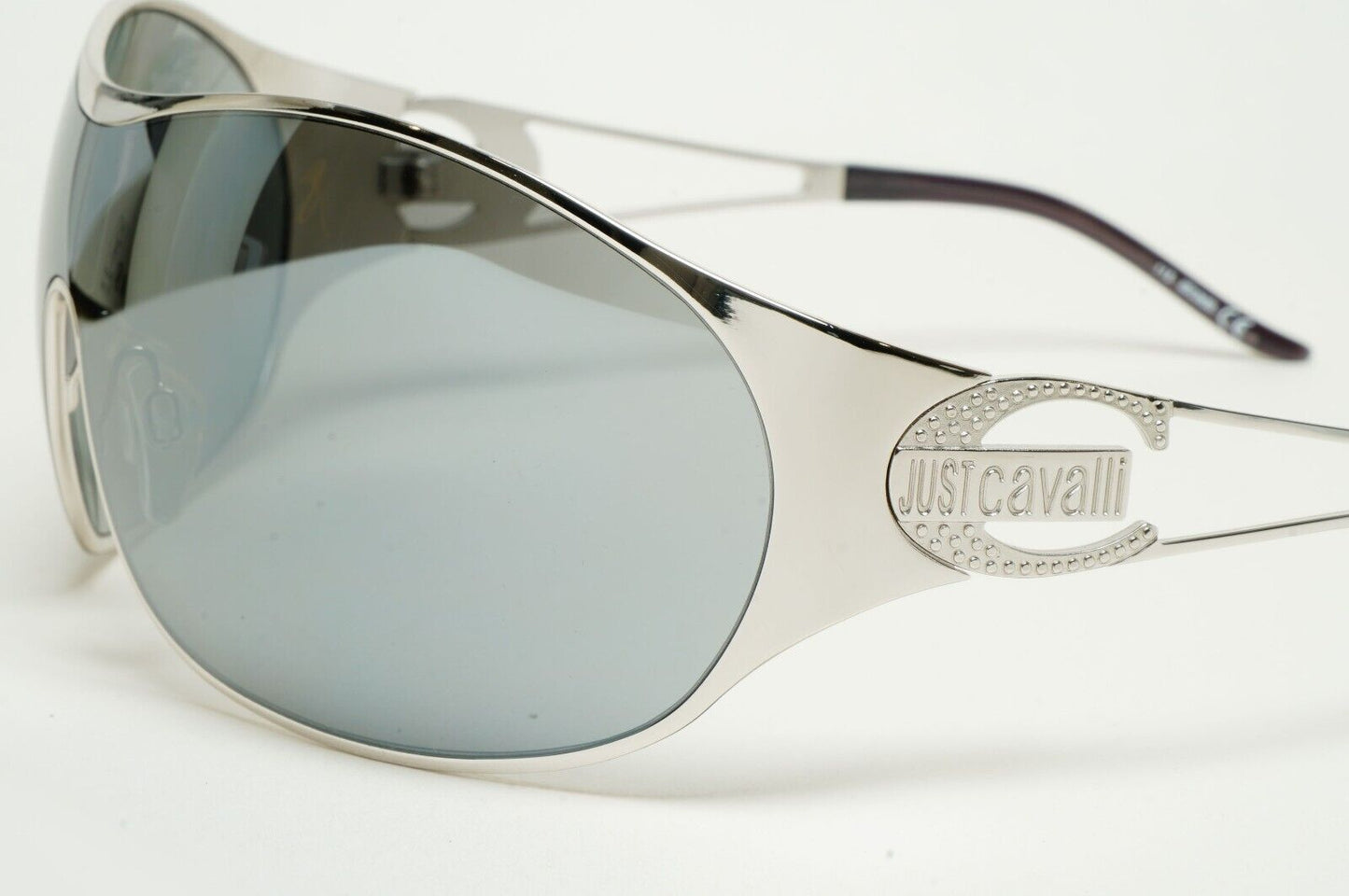 Just Cavalli Sunglasses 2006 Vintage Silver Shield Mirror JC 161S COL 753 211124