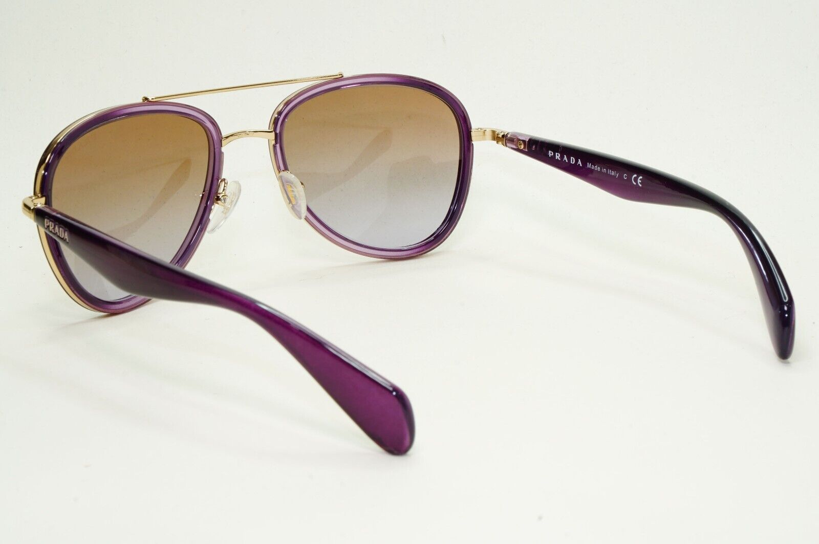 Prada Sunglasses 2012 Vintage Gold Purple Unisex PR51PS SPR 51P ZVN-6P1 050824