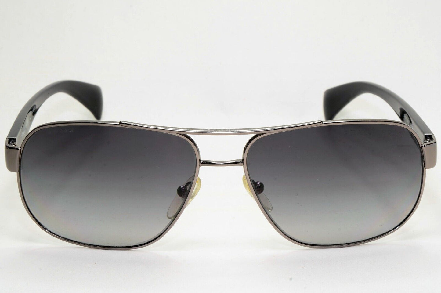Prada Sunglasses Polarised Gunmetal Black Grey PR52PS SPR 52P 5AV-5W1 061024
