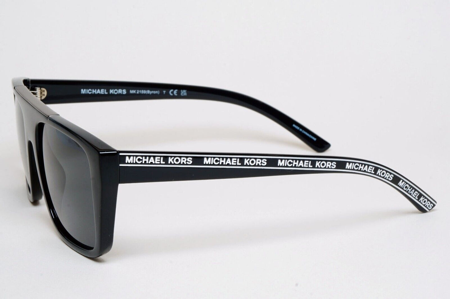 Michael Kors Sunglasses Black Suqare Monogram MK 2159 Byron 3005/87 55mm