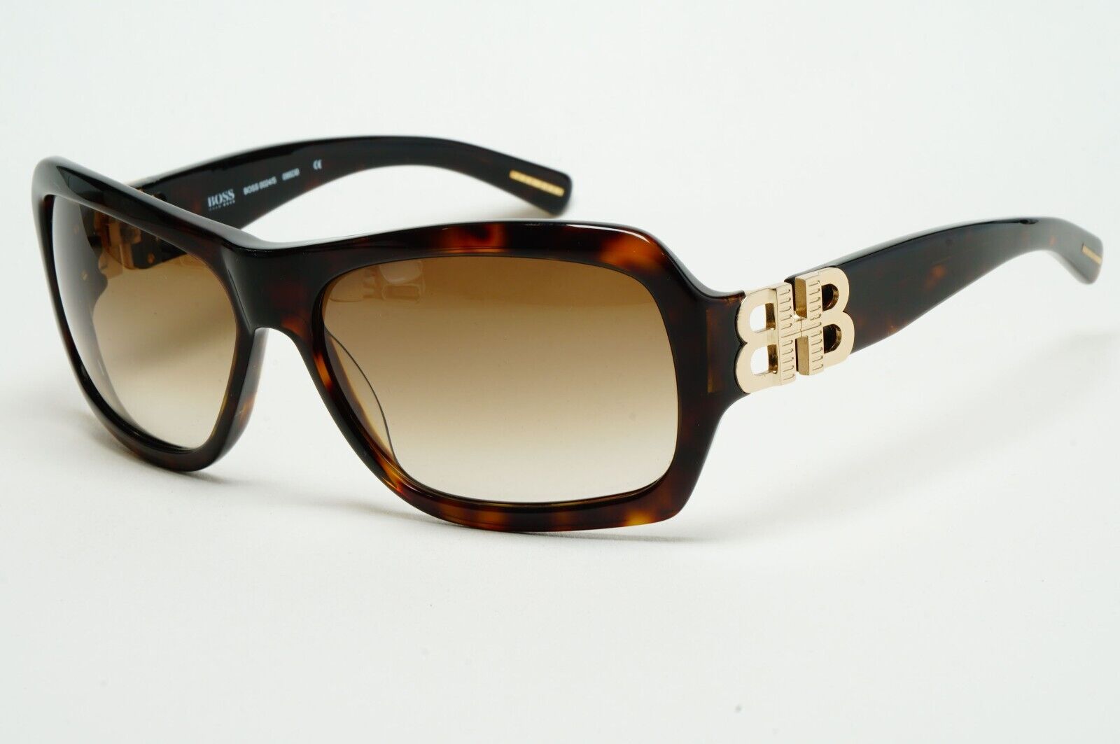 Hugo Boss Sunglasses 2006 Vintage Brown Tortoise Gold BOSS 0024/S 086DB 211124