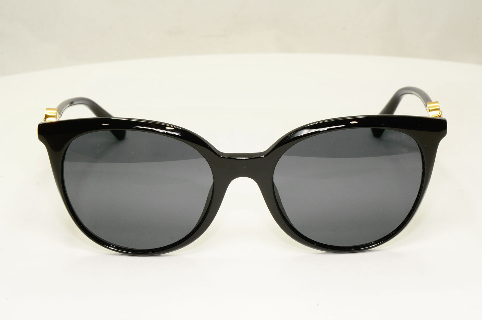 Versace Sunglasses Black Gold Medusa Grey Square MOD VE 4404 GB1/87 55mm
